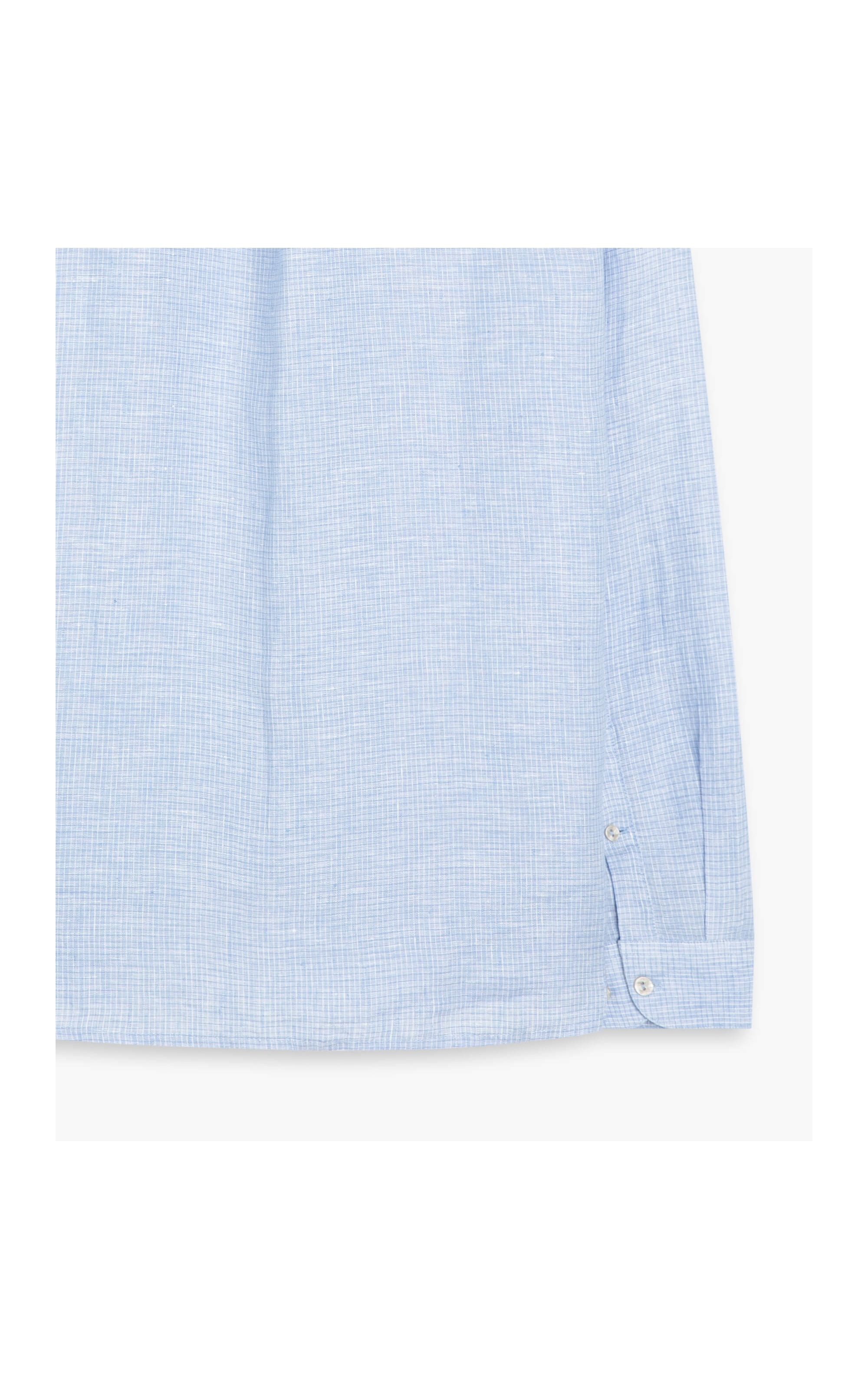 Camisa Linho  Erasmo Azul Jeans