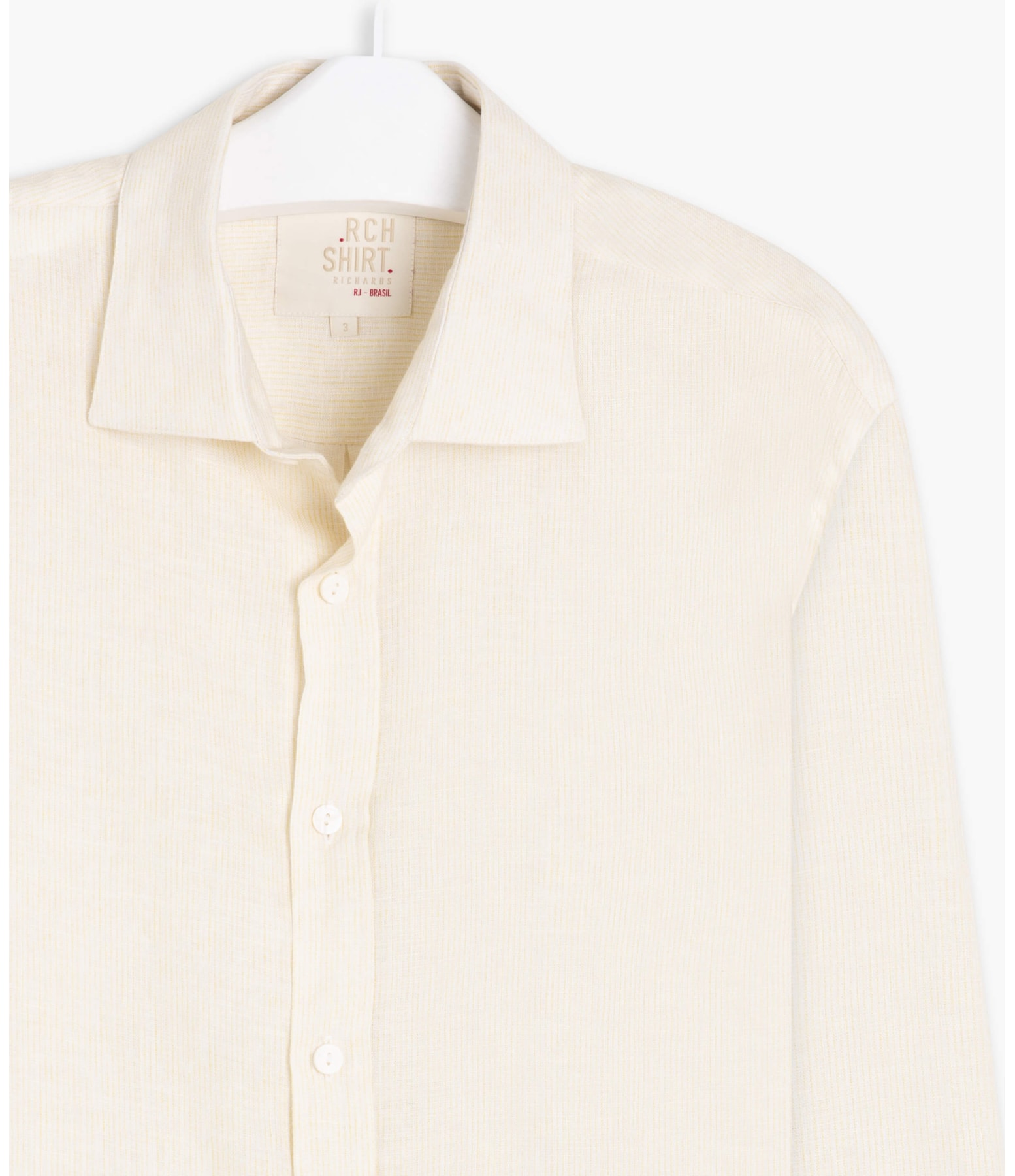 Camisa Linho  Fabio Amarelo