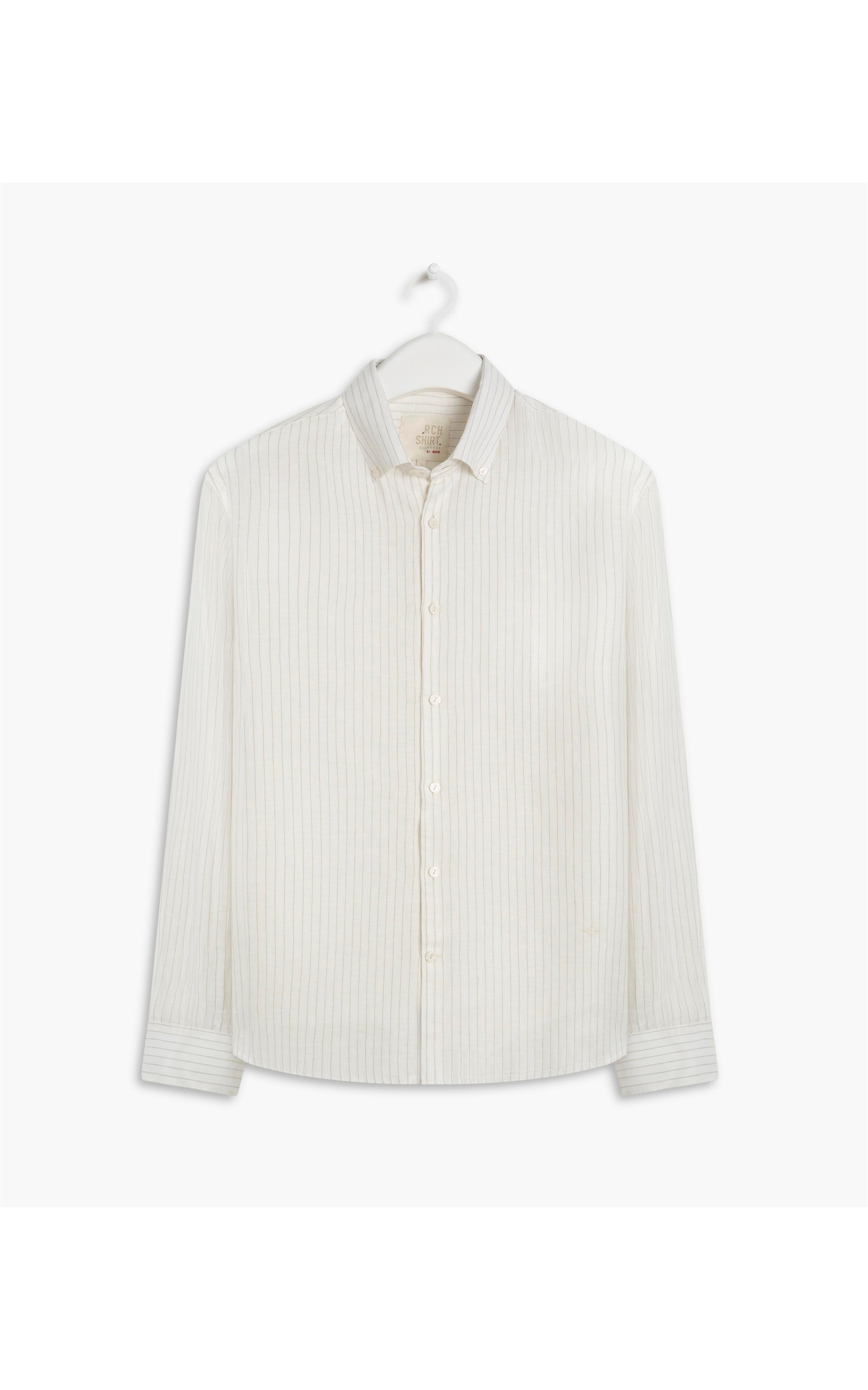 Camisa Linho  Fabrício Natural