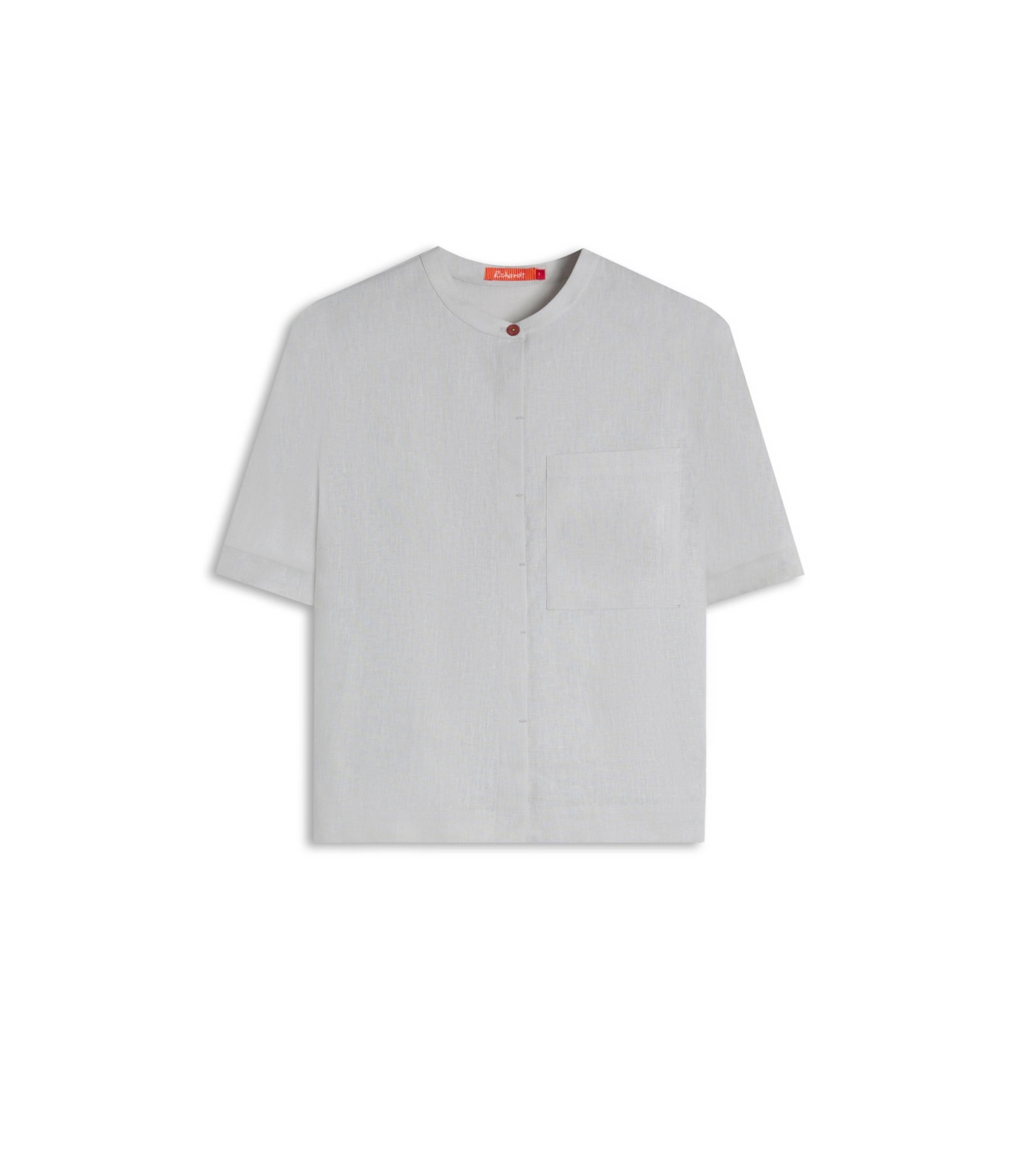 Camisa Linho  Fadel Cinza Claro