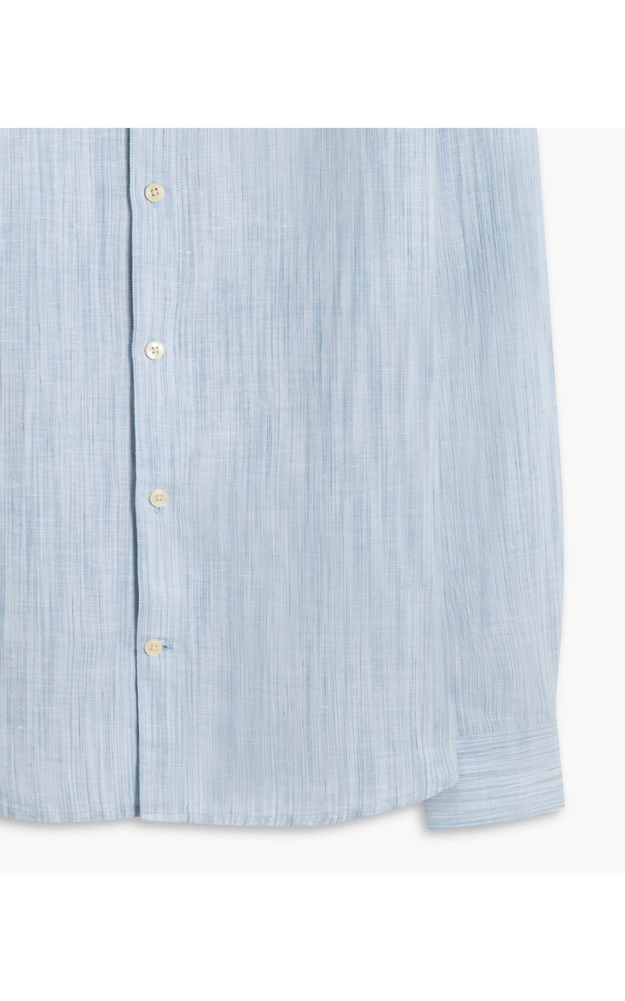 Camisa Linho  Fagner Azul Bic