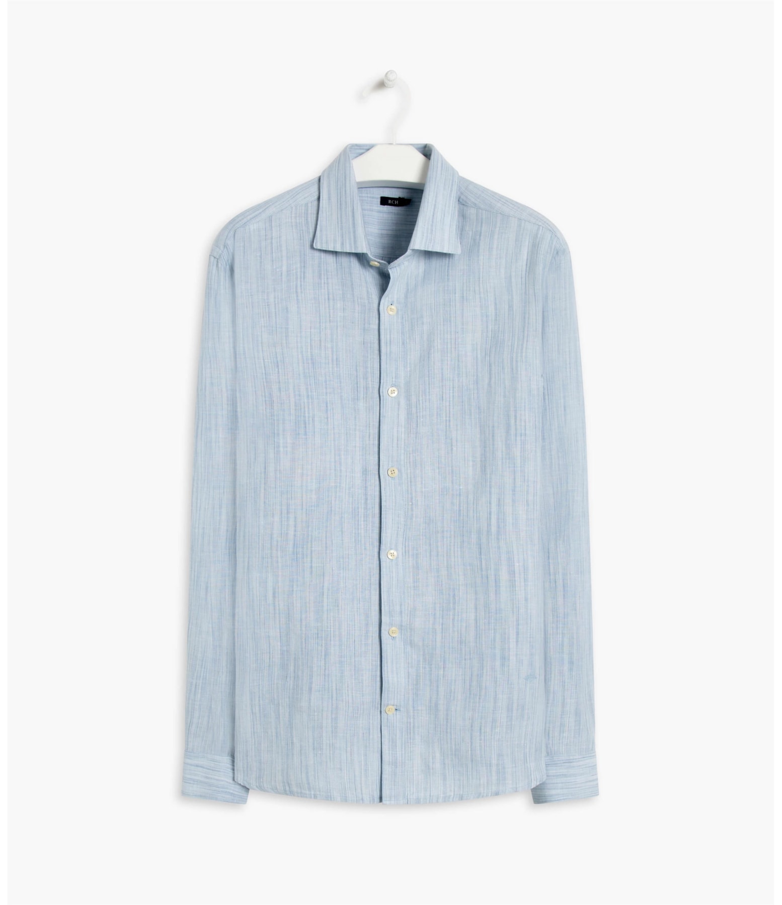 Camisa Linho  Fagner Azul Bic