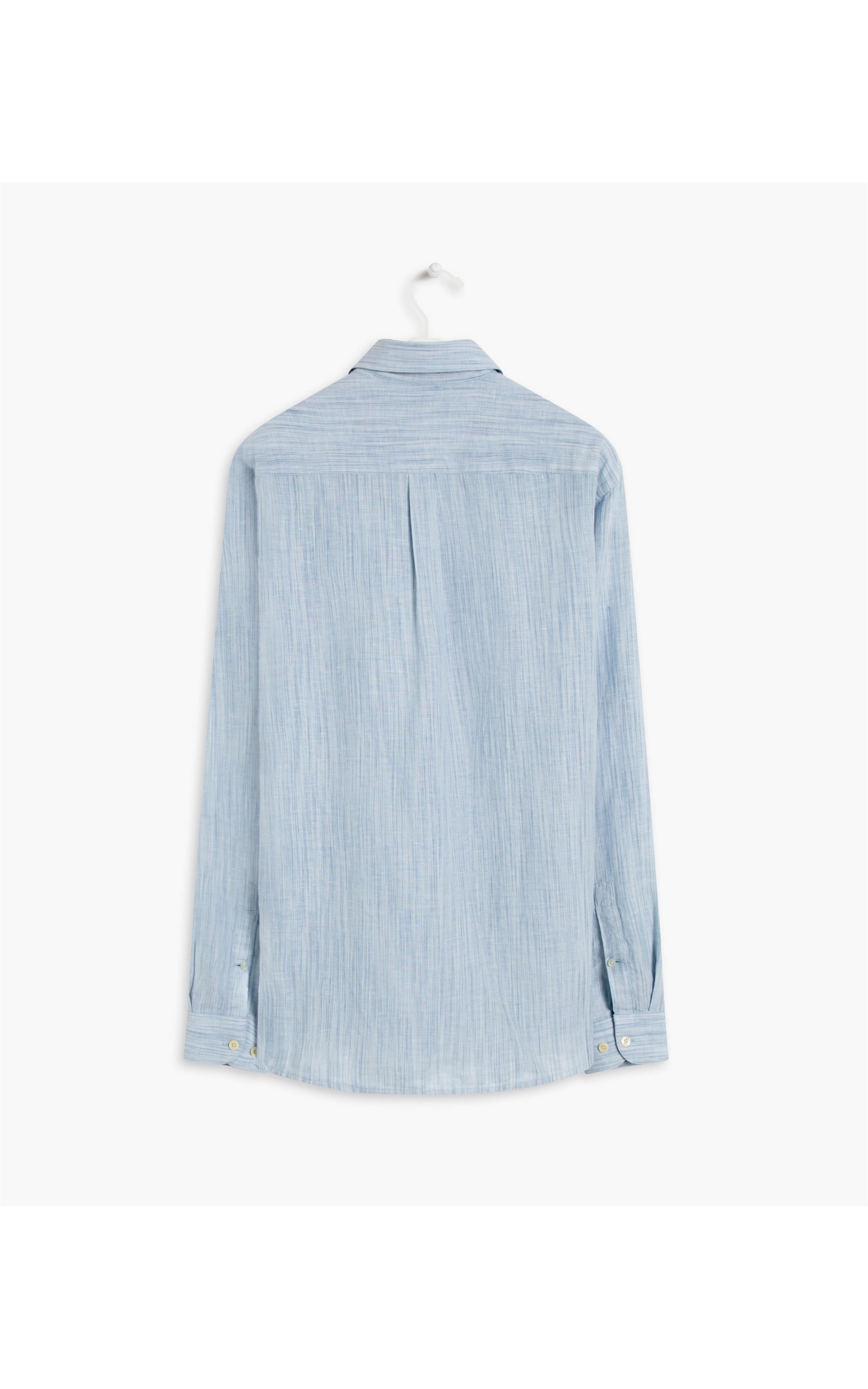 Camisa Linho  Fagner Azul Bic