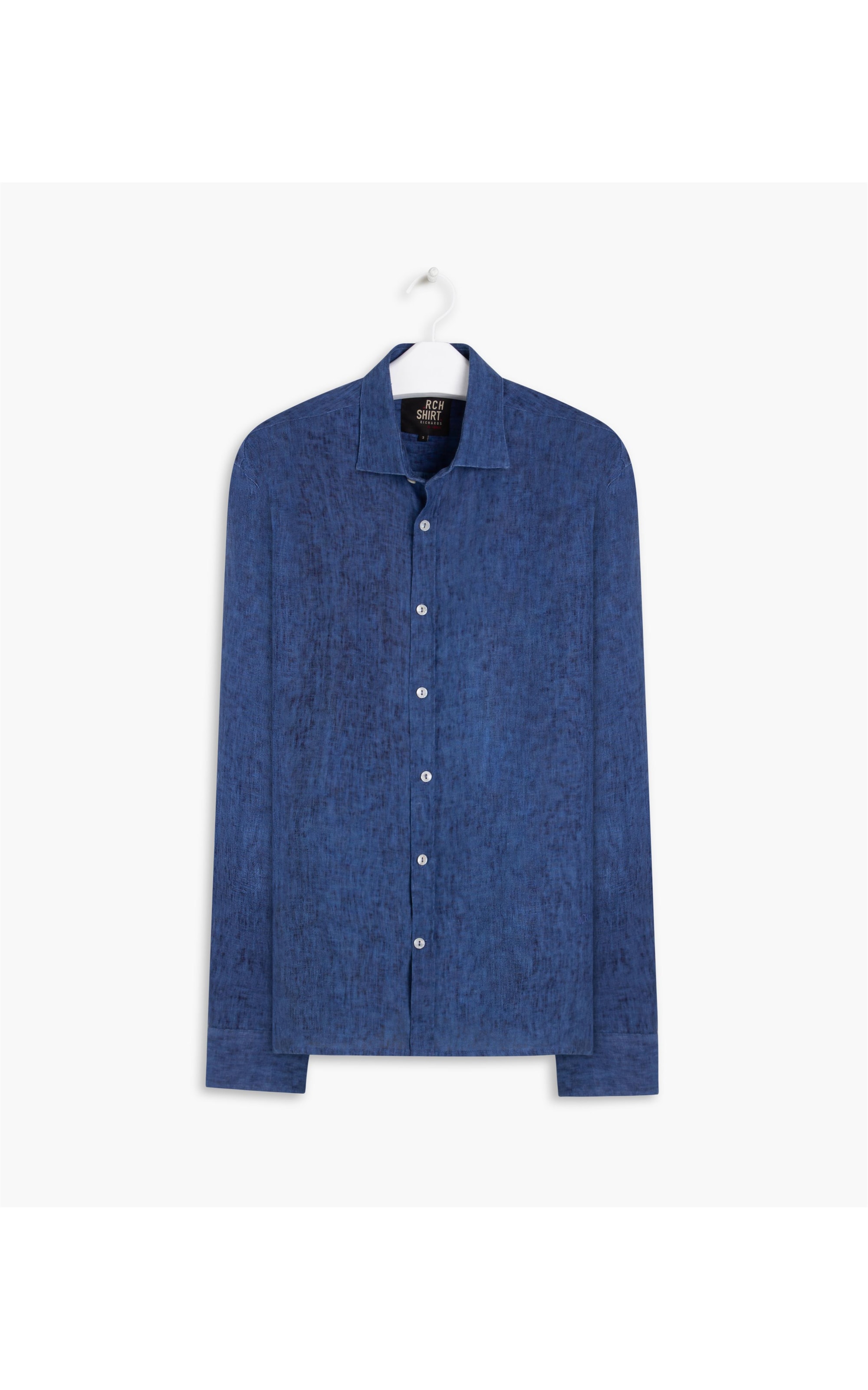 Camisa Linho  Falso Liso Old Purple