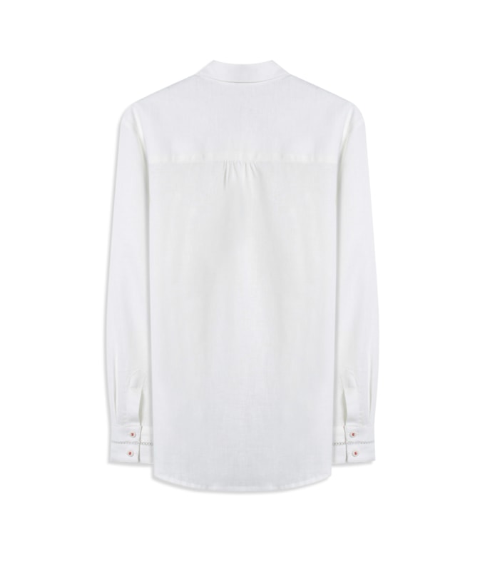 Camisa Linho Fanny Branco
