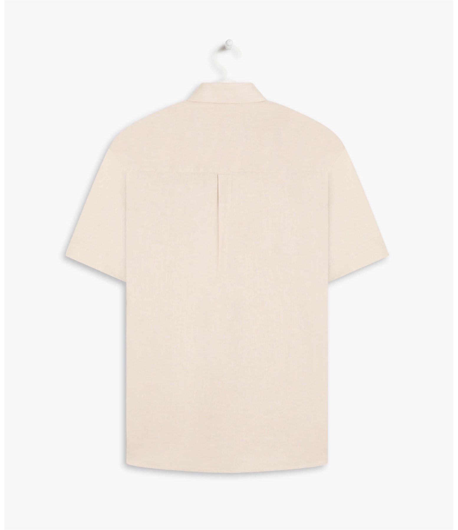 Camisa Linho  Garment Dye Bege