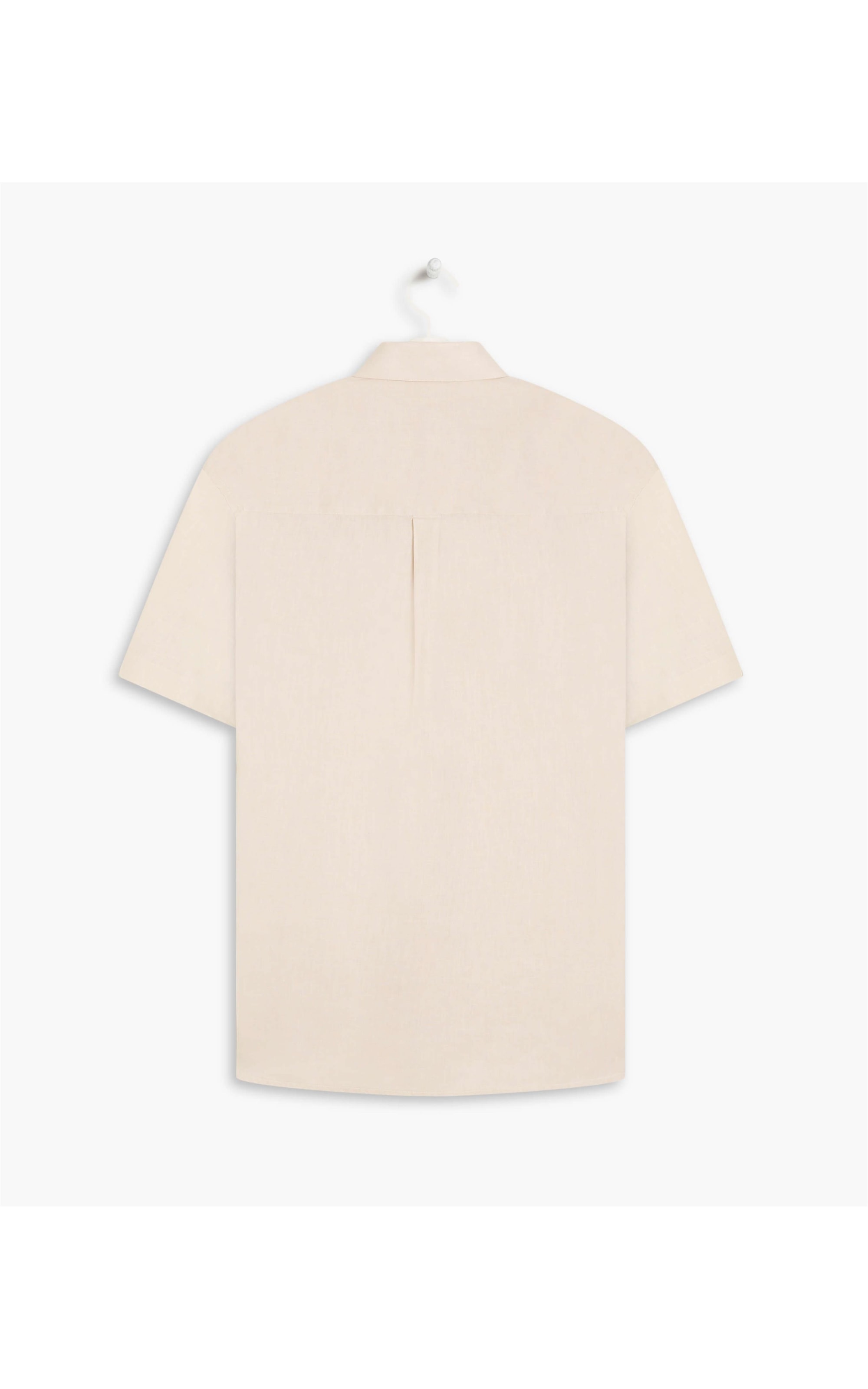 Camisa Linho  Garment Dye Bege