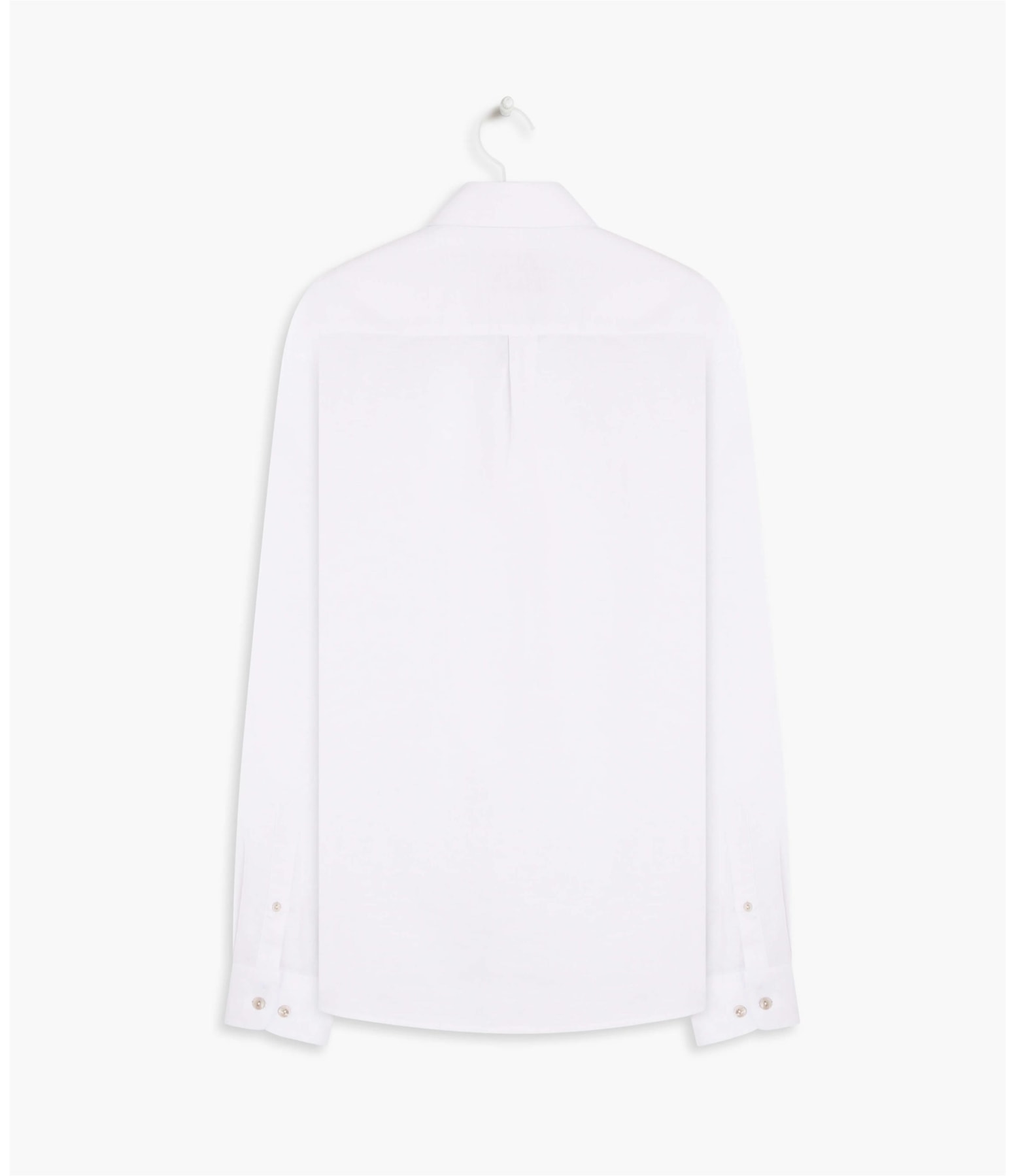 Camisa Linho  Garment Dye Branco