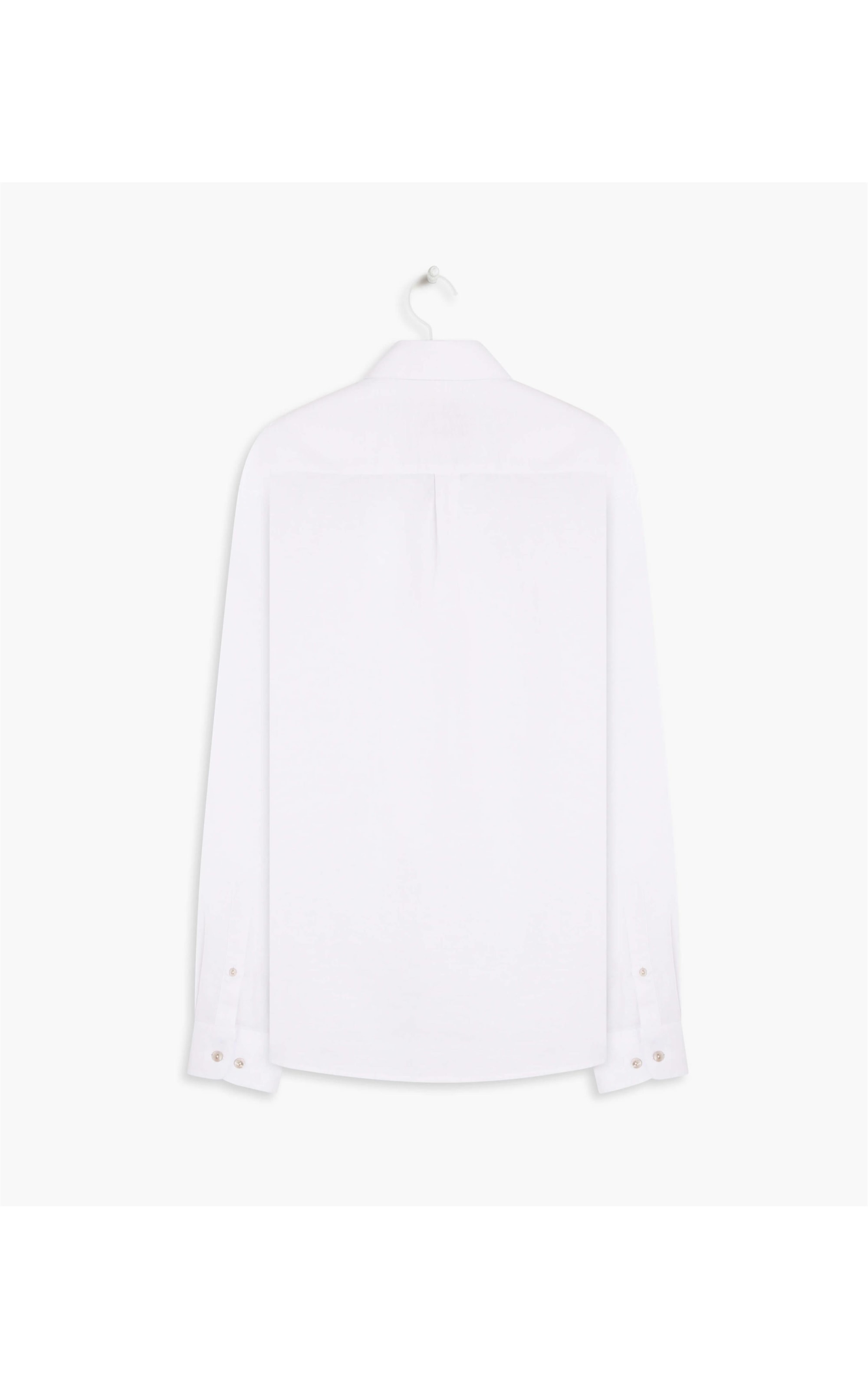 Camisa Linho  Garment Dye Branco