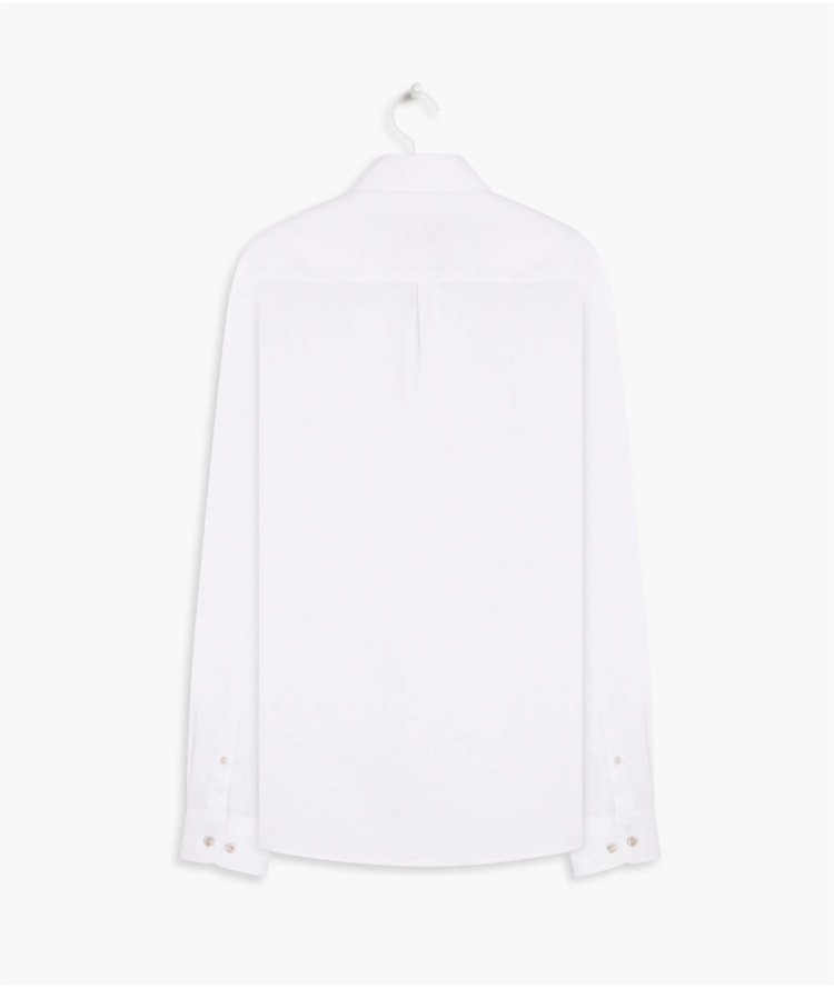 Camisa Linho  Garment Dye Branco