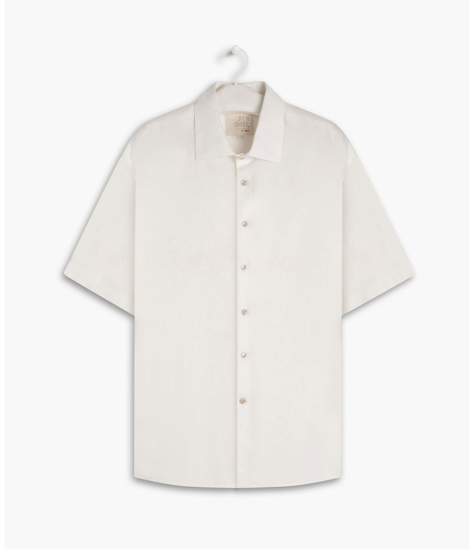 Camisa Linho  Garment Dye Branco