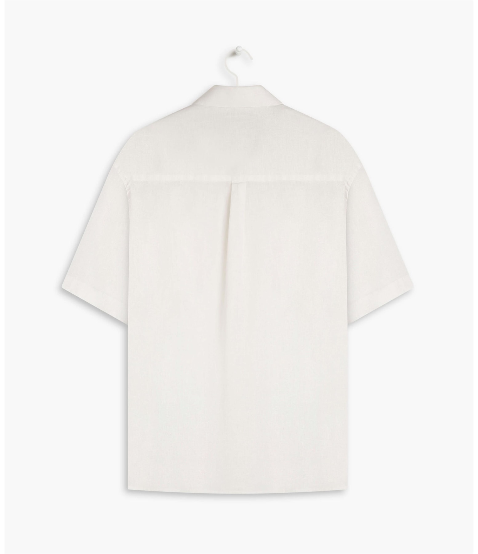 Camisa Linho  Garment Dye Branco