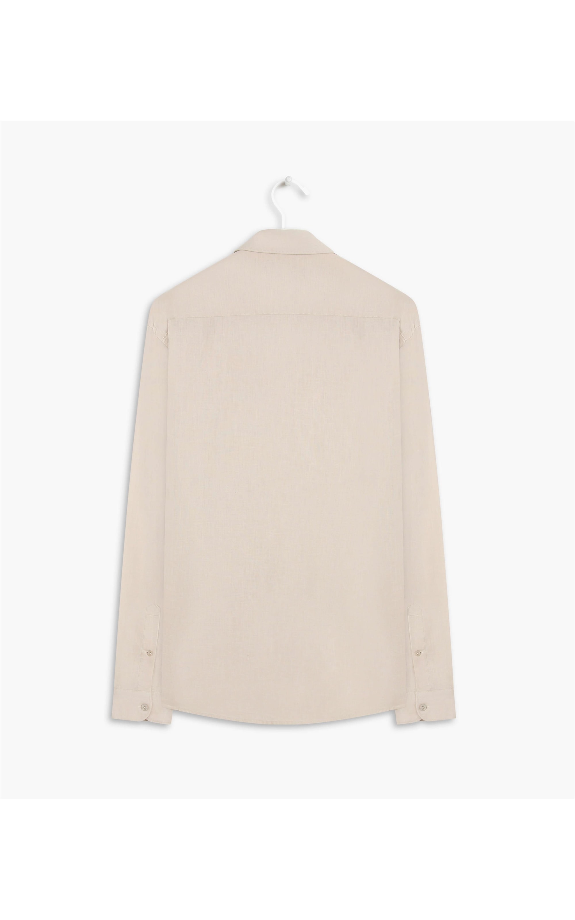 Camisa Linho  Garment Dye Natural