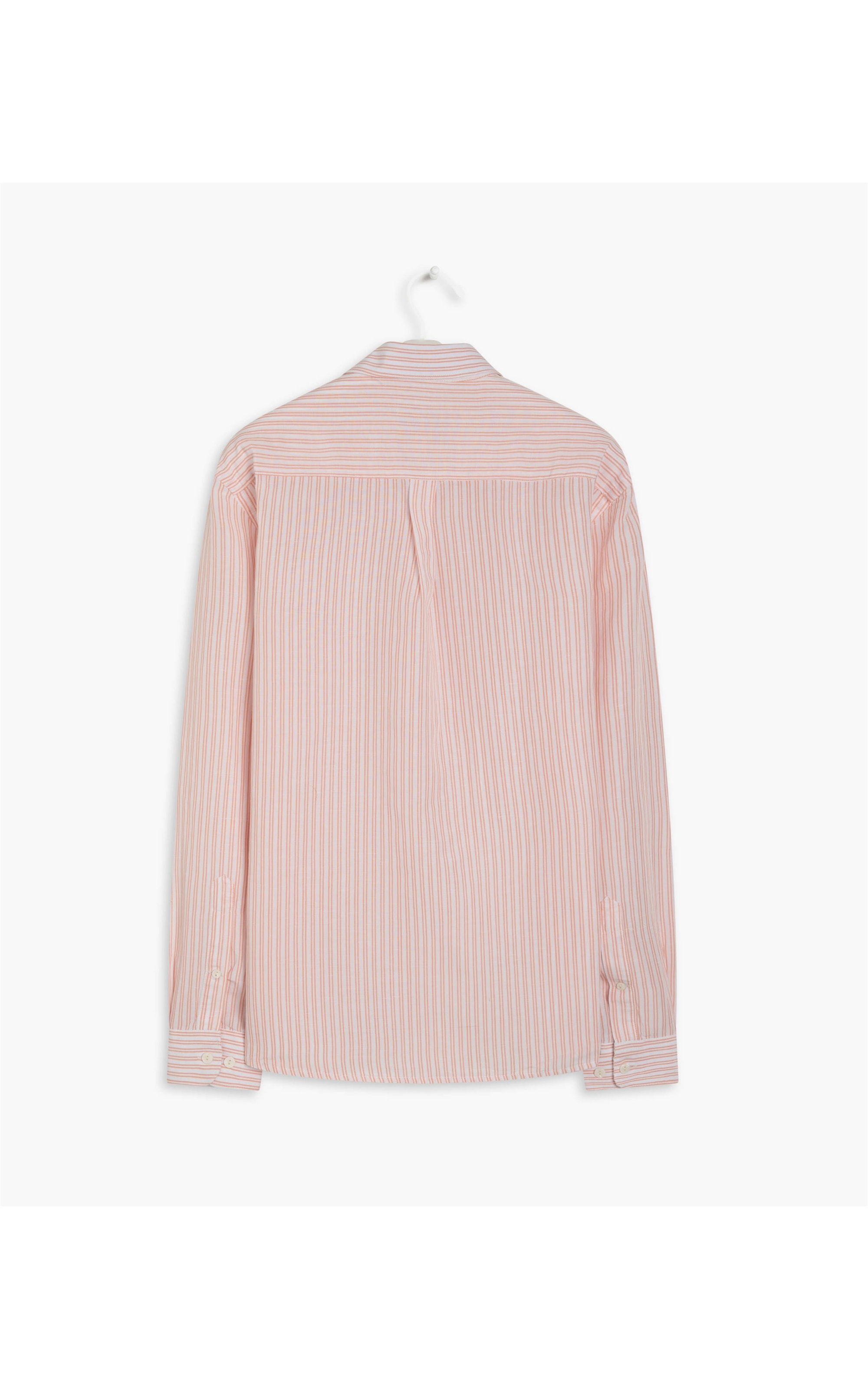 Camisa Linho  Gaspar Laranja