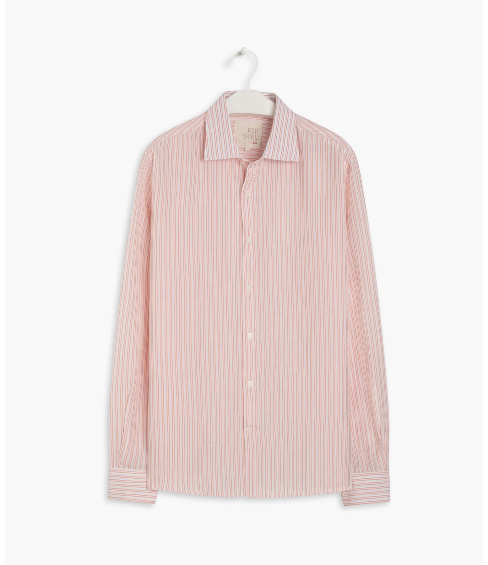 Camisa Linho  Gaspar Laranja