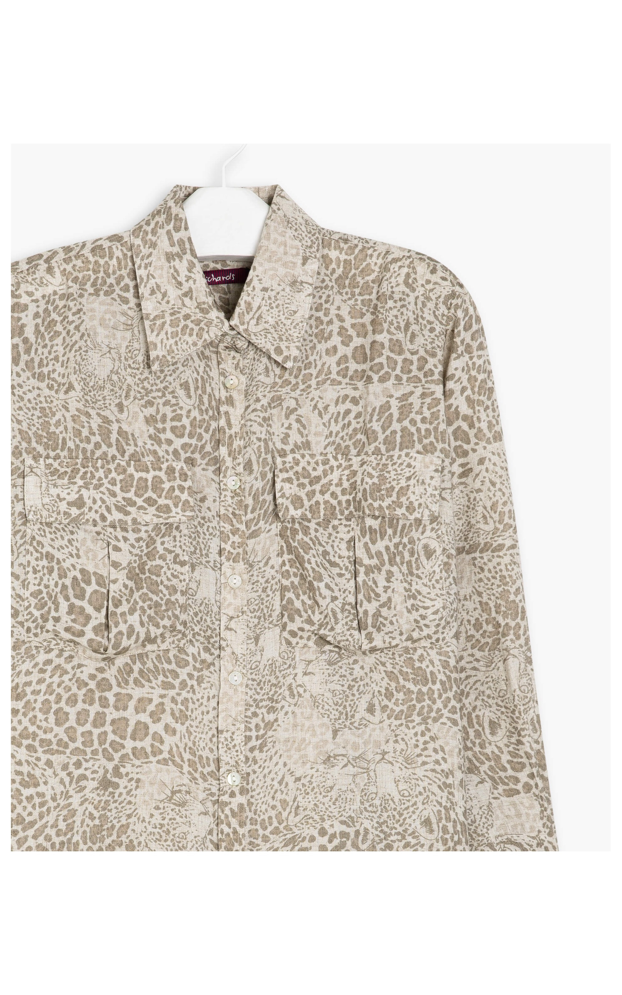 Camisa Linho  Genebra La Onza Husk