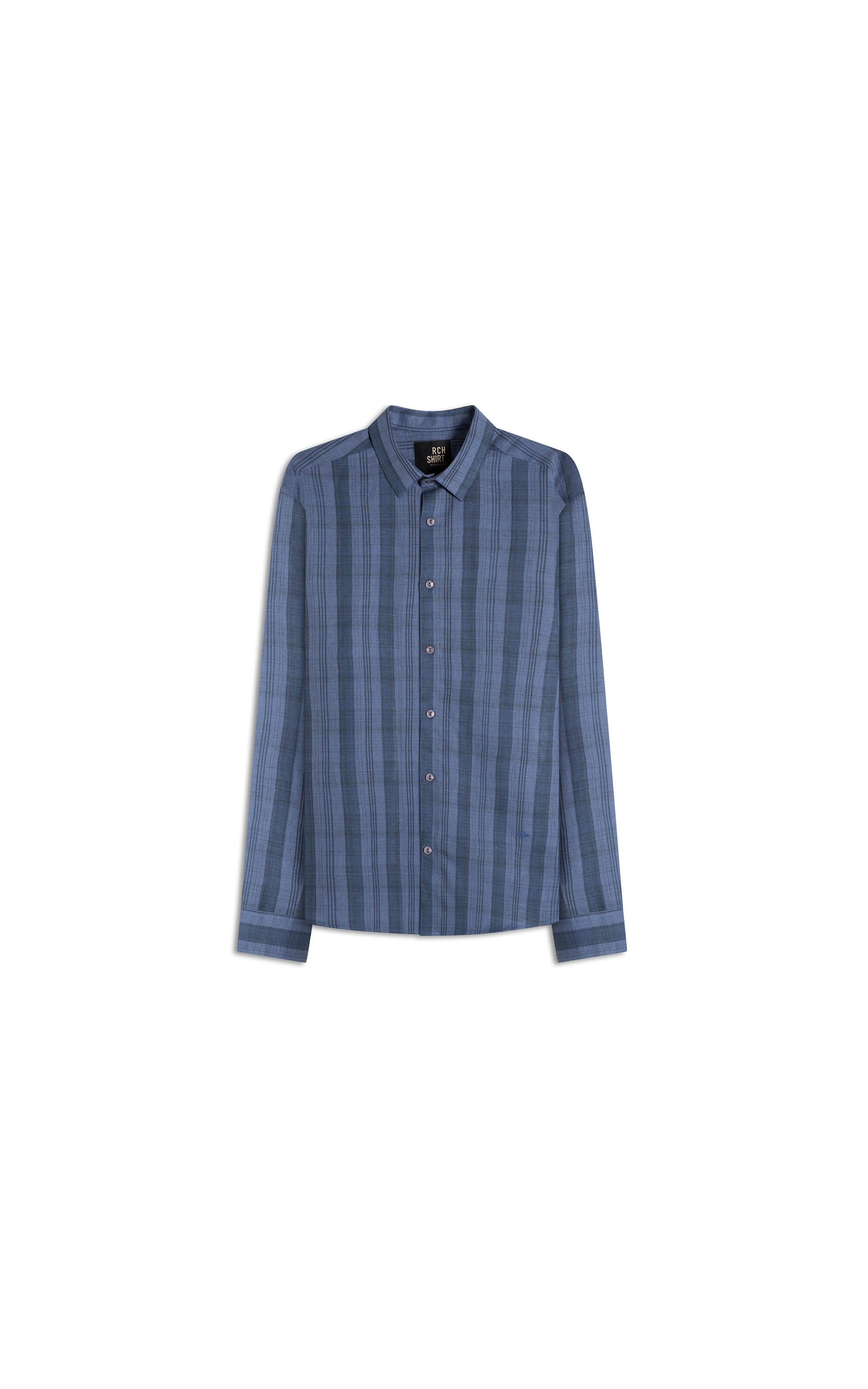 Camisa Linho  Giovane Azul Jeans