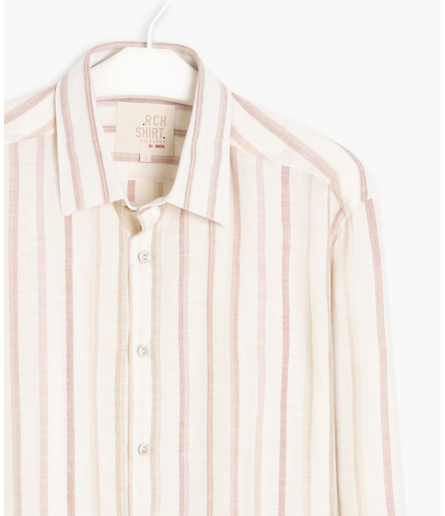 Camisa Linho  Gogh Rosê