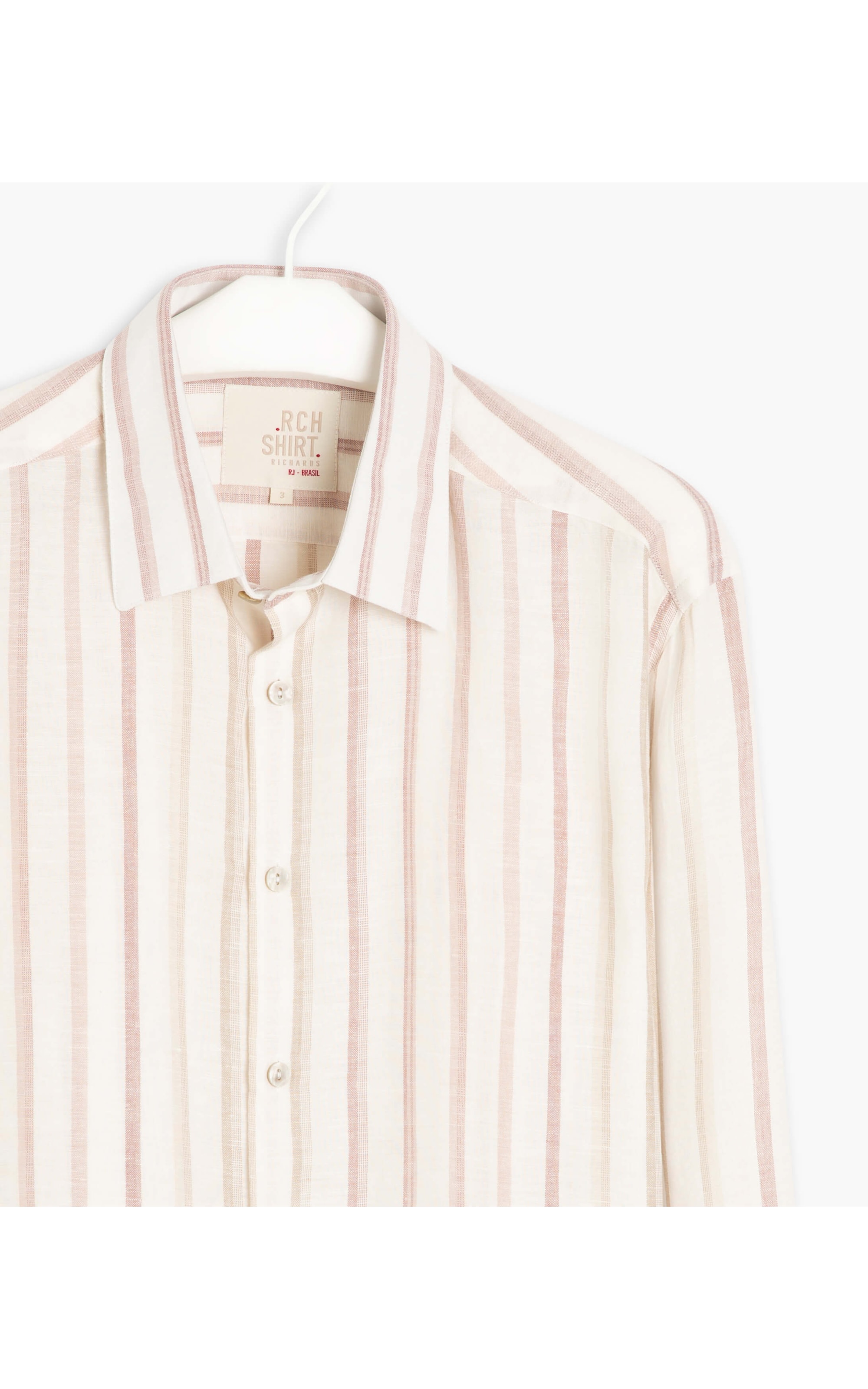 Camisa Linho  Gogh Rosê