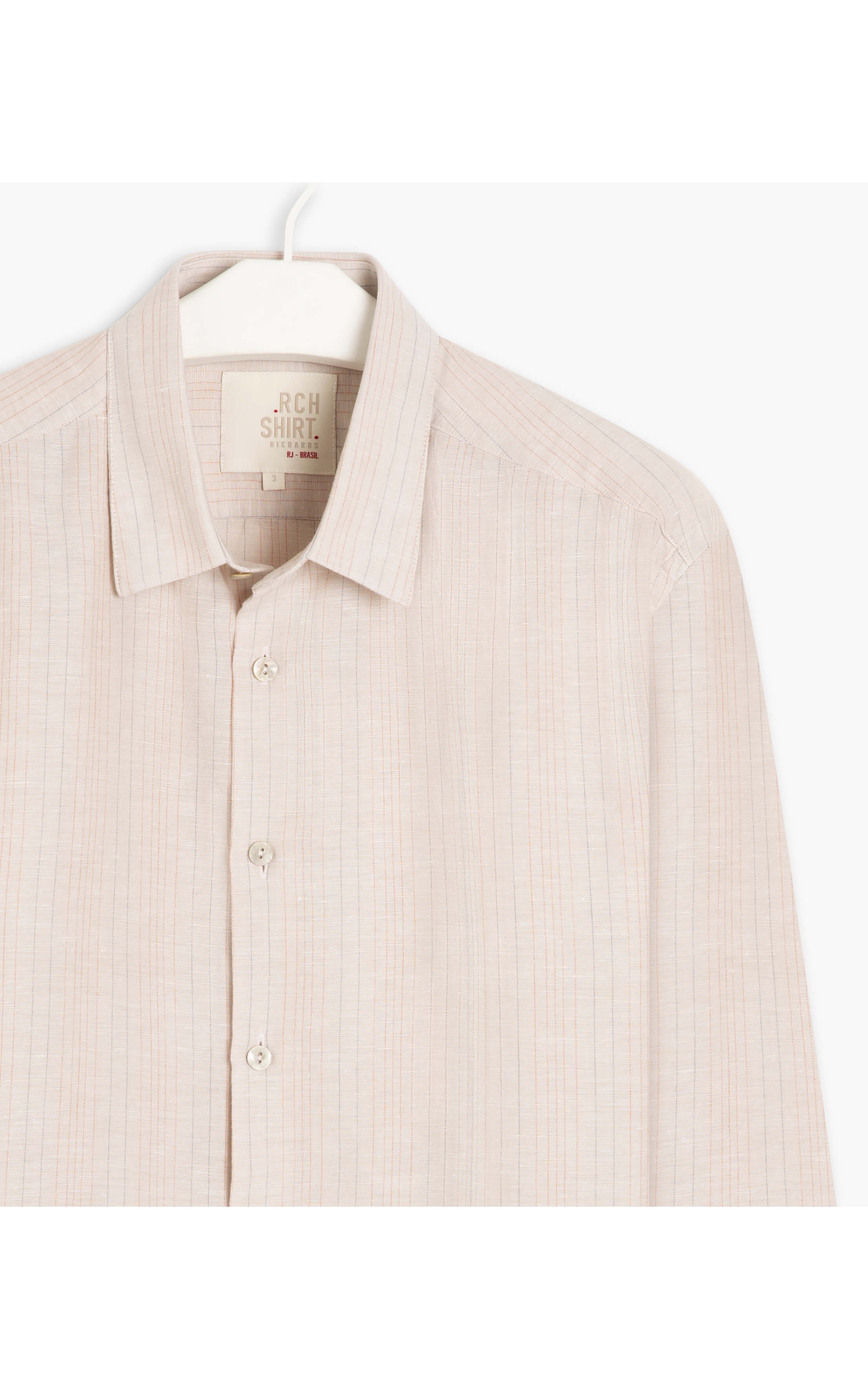 Camisa Linho  Hesperia Caqui