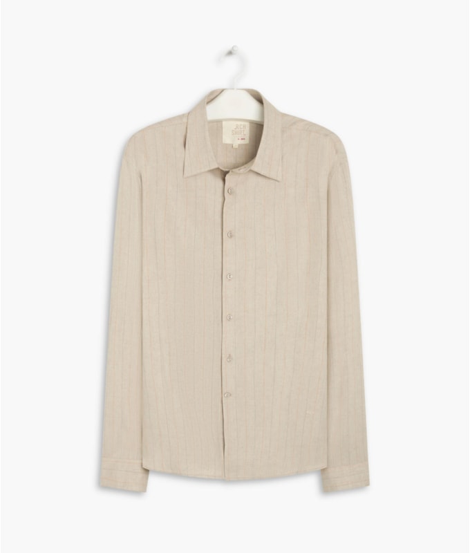 Camisa Linho  Hiva Natural