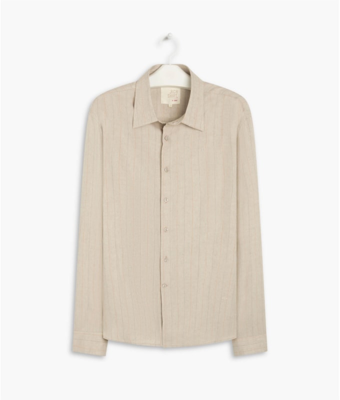 Camisa Linho  Hiva Natural
