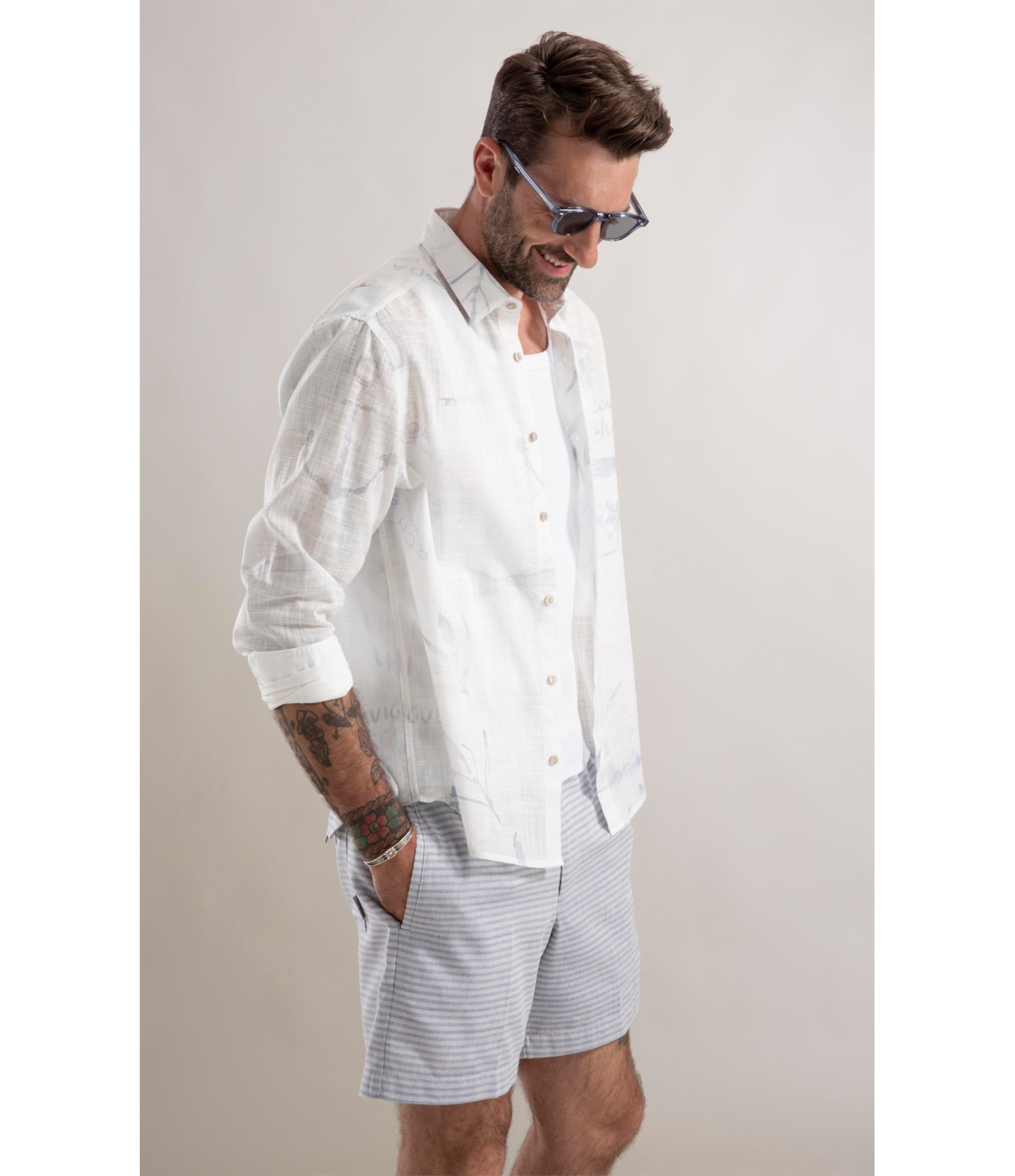 Camisa Linho Hortencia