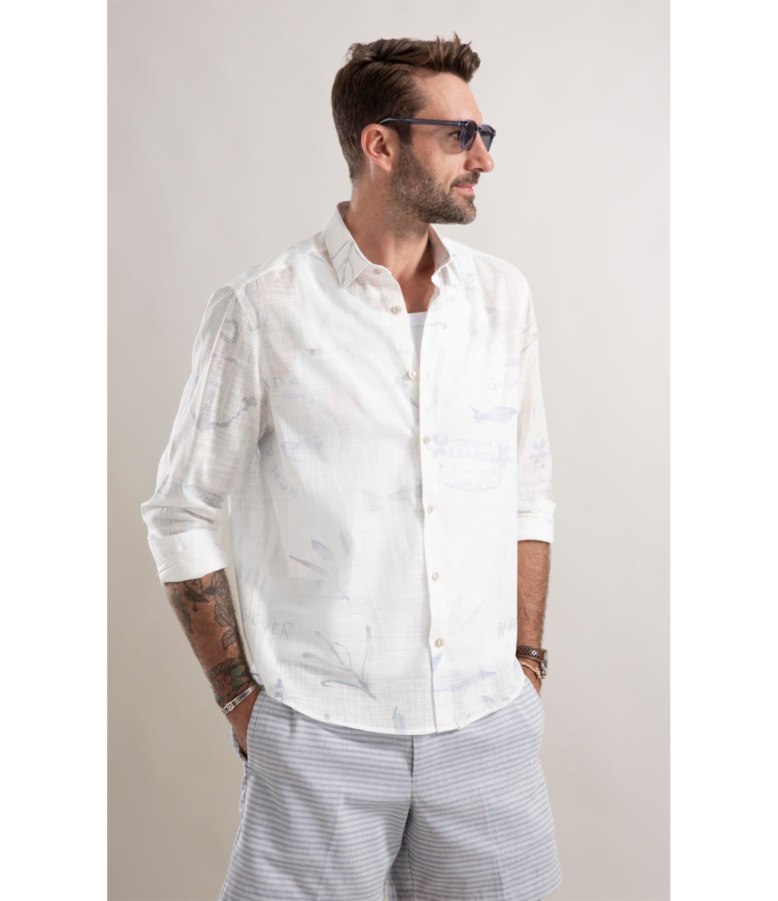 Camisa Linho Hortencia