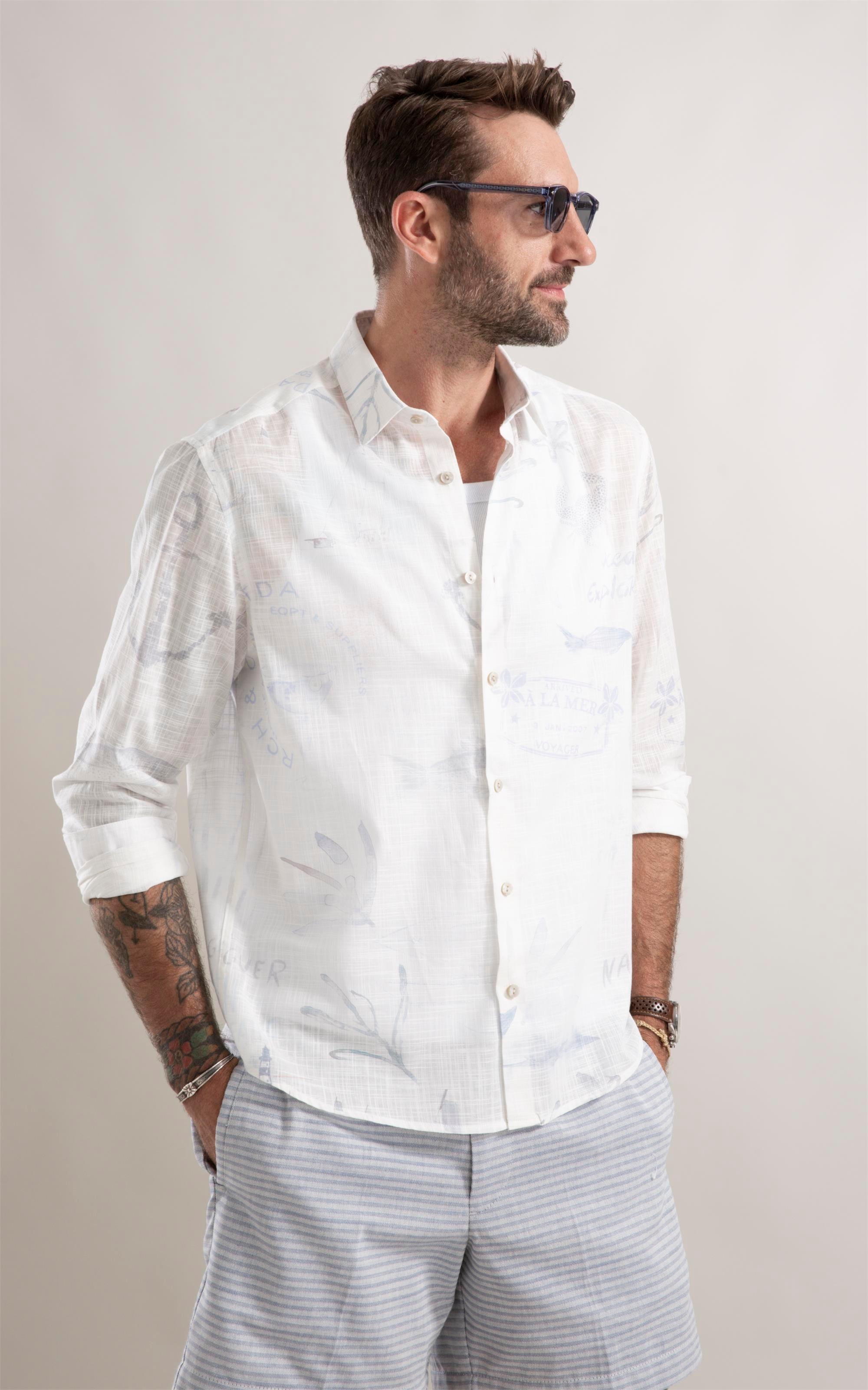 Camisa Linho Hortencia