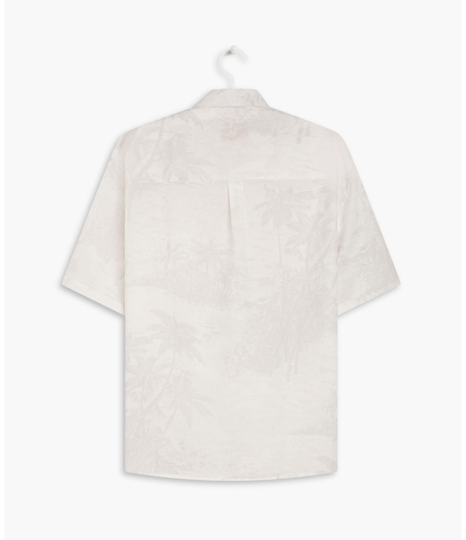 Camisa Linho  Island Cinza Claro