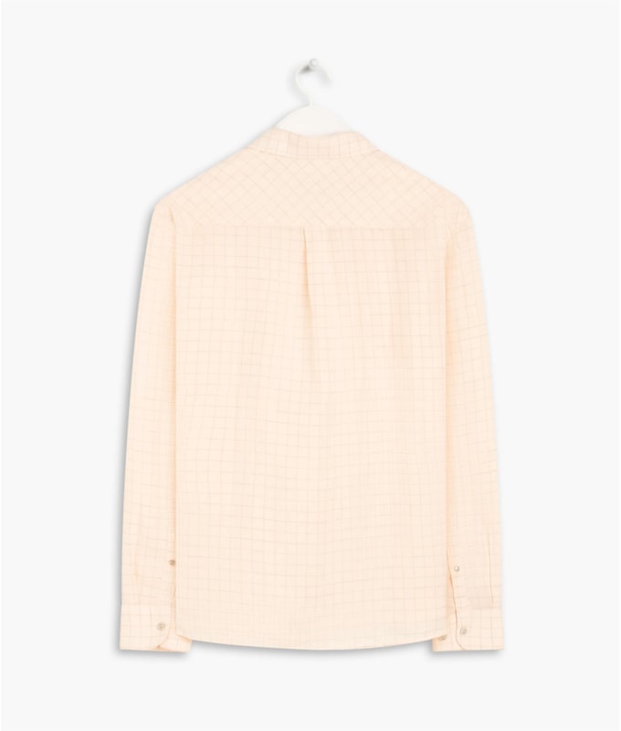 Camisa Linho  Itália Coral