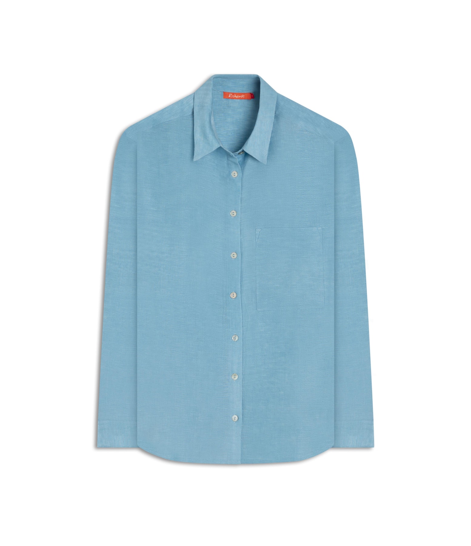 Camisa Linho  Jade Azul Claro