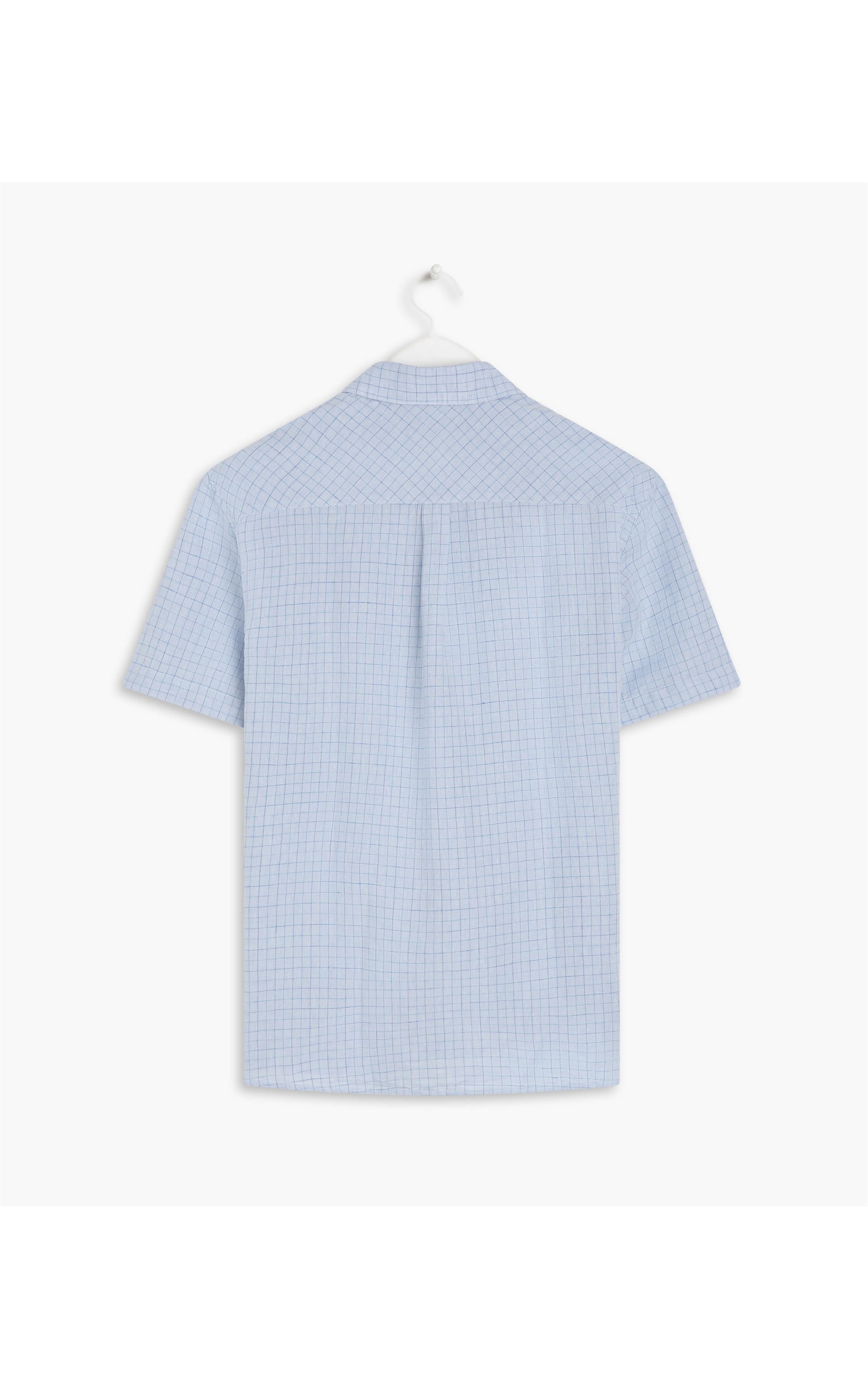 Camisa Linho  Juarez Azul Bic