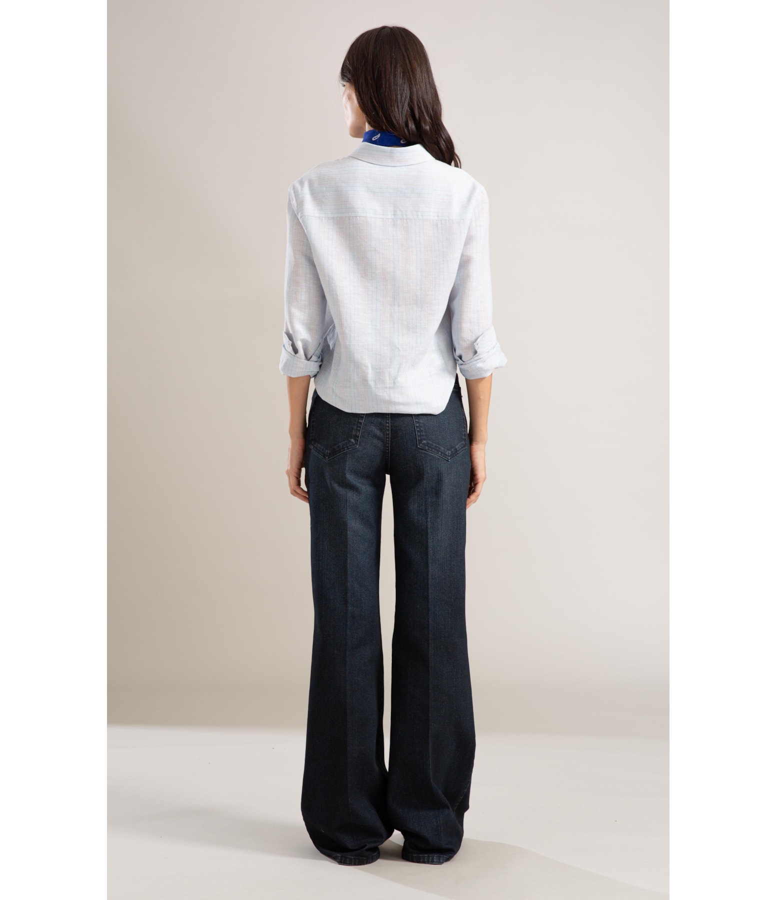 Camisa Linho  Jules Azul Claro