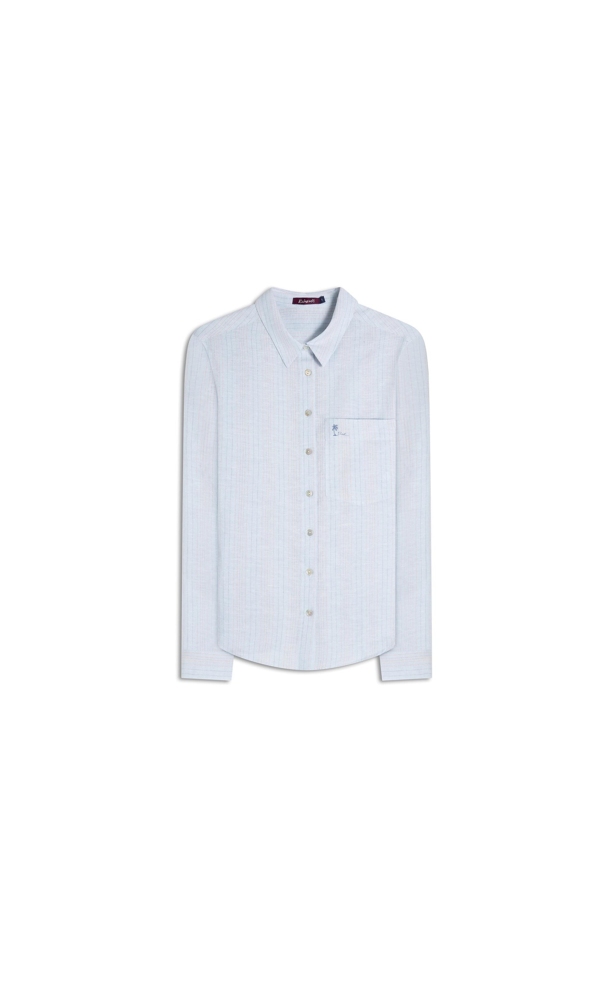 Camisa Linho  Jules Azul Claro