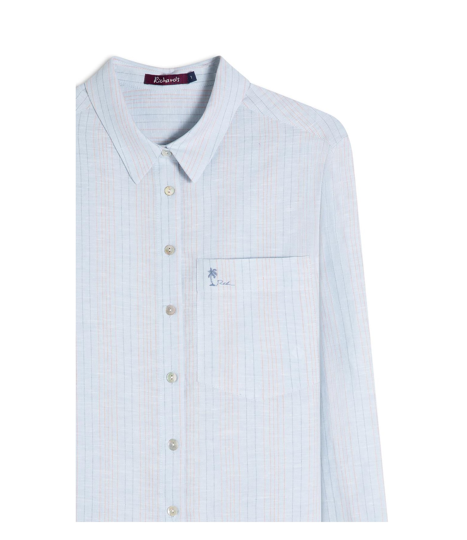 Camisa Linho  Jules Azul Claro