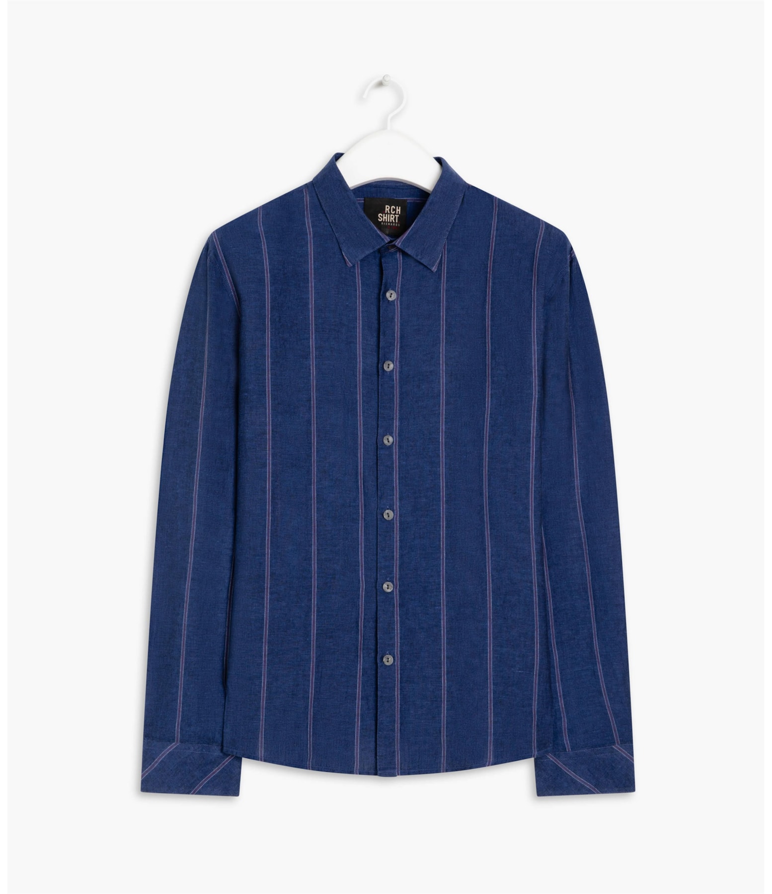 Camisa Linho  Julio Dark Navy
