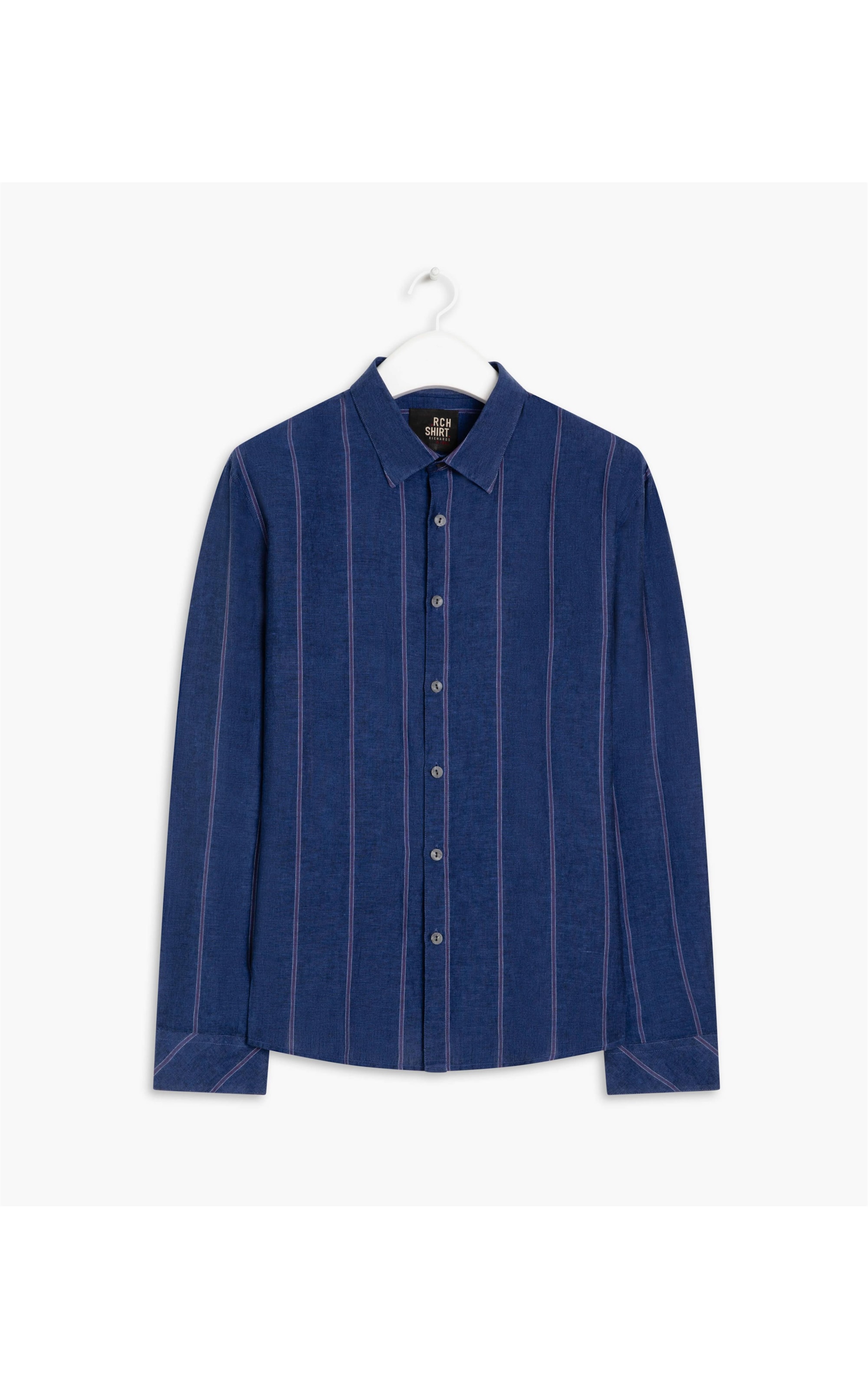 Camisa Linho  Julio Dark Navy