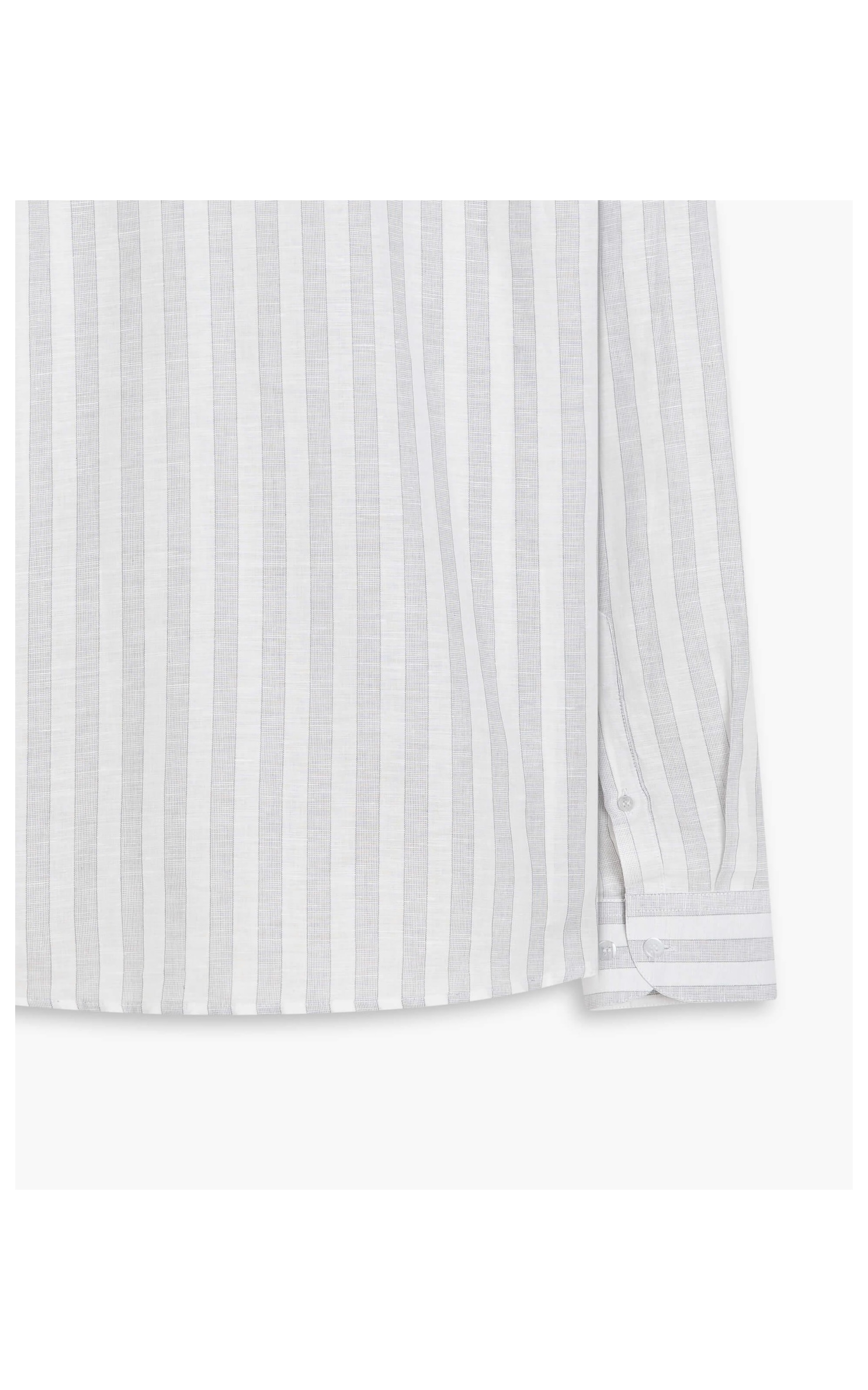 Camisa Linho  Junior Cinza Medio