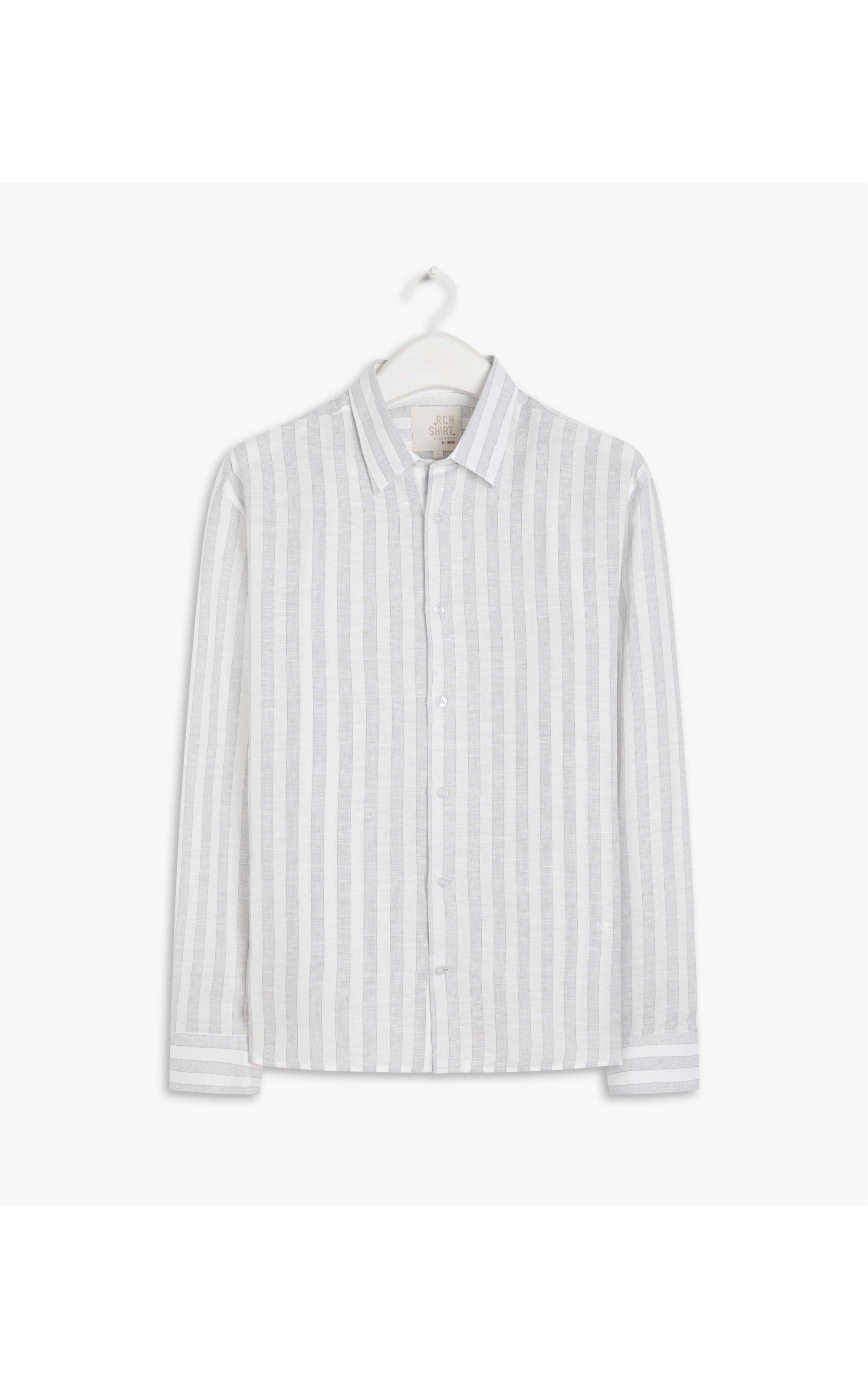 Camisa Linho  Junior Cinza Medio