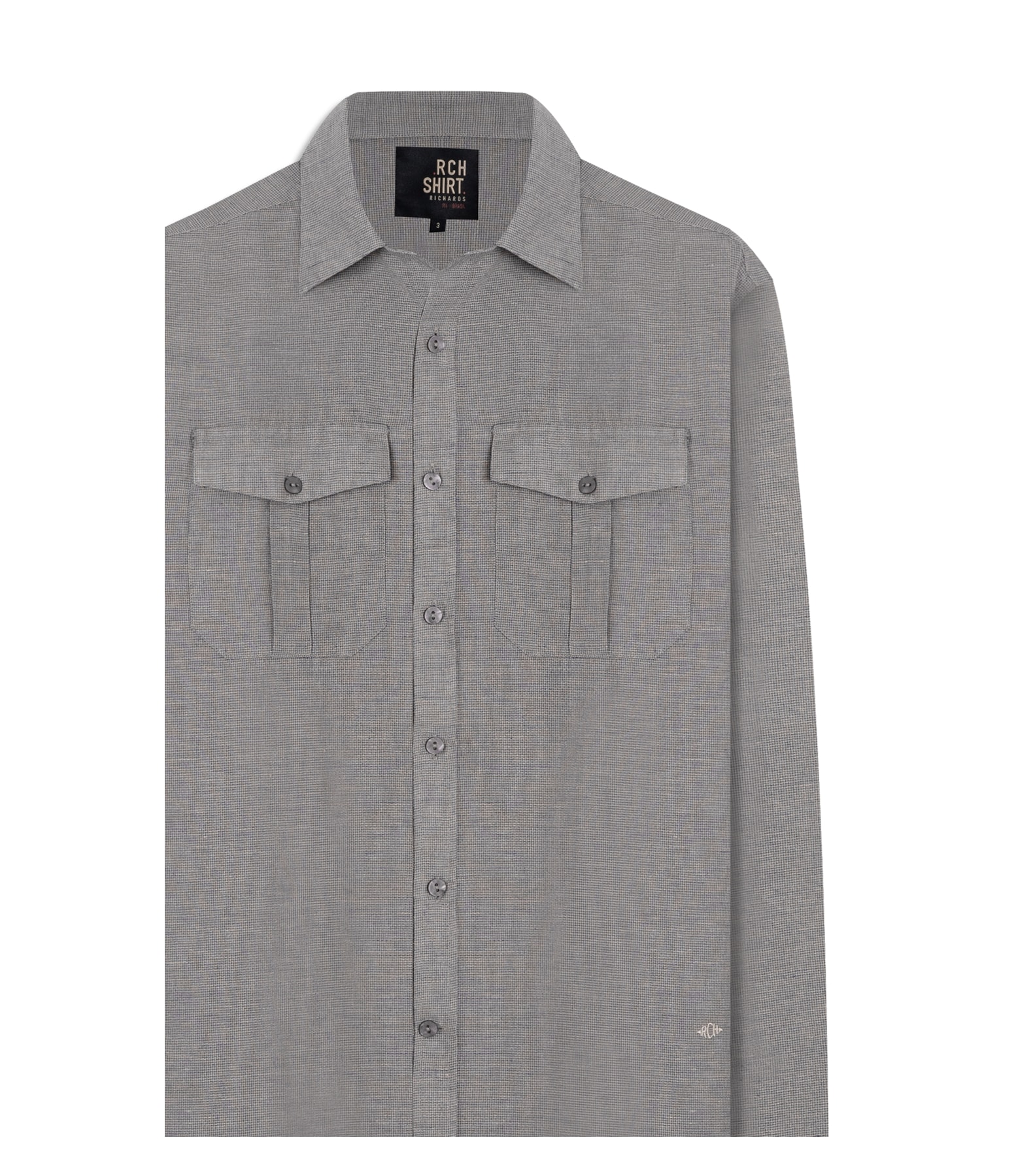 Camisa Linho  Kalimo Ml Tabaco