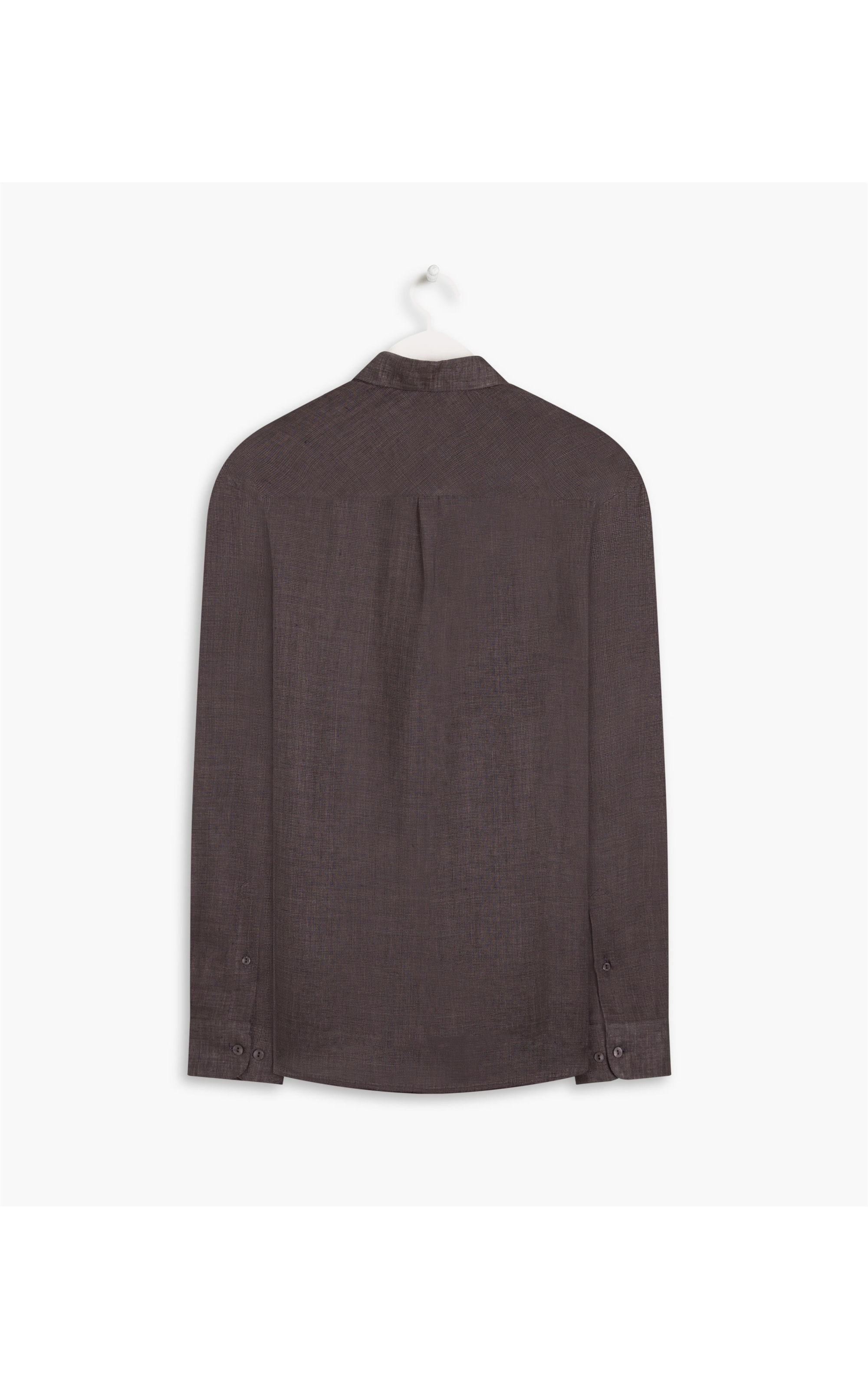 Camisa Linho  Kauan Tabaco