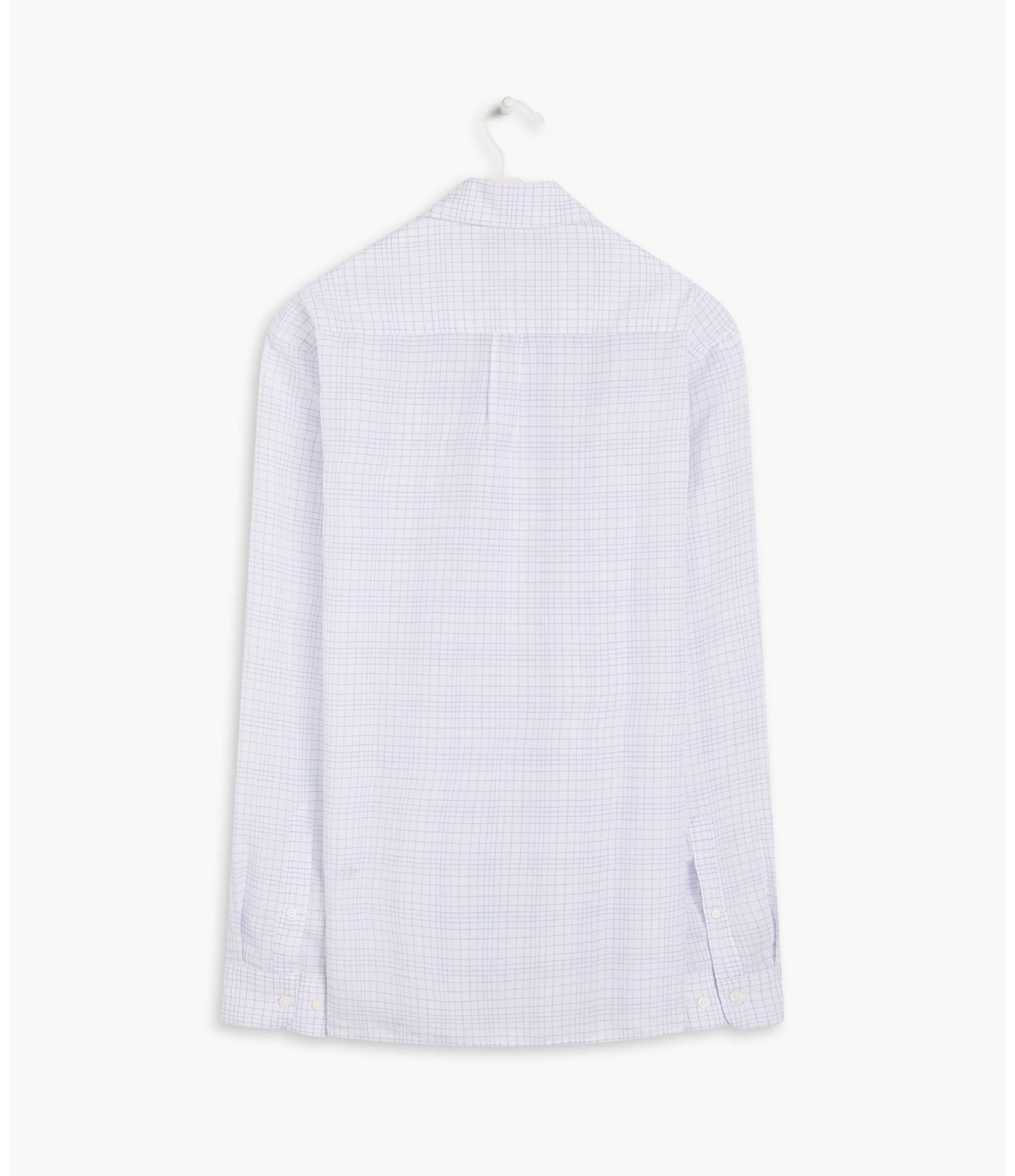 Camisa Linho  Levi Xadrez Ml Royal