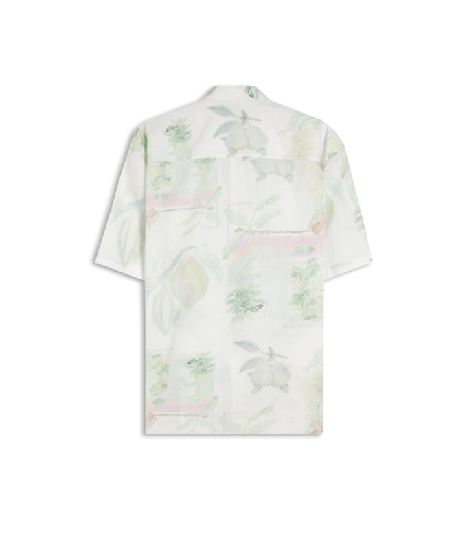 Camisa Linho Like Tropical Mc Off White