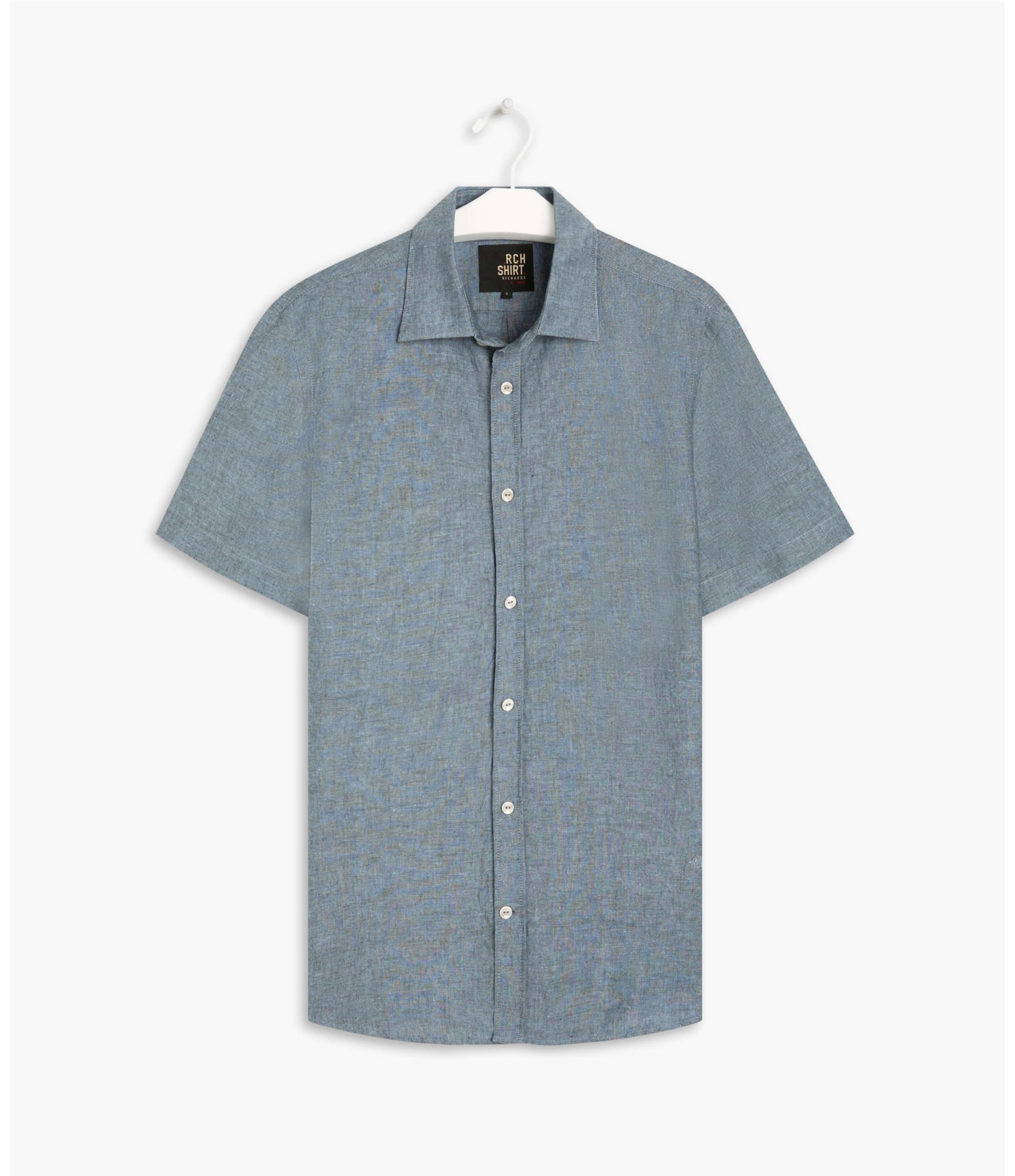 Camisa Linho  Lisa  Cross Dye Mc Marinho