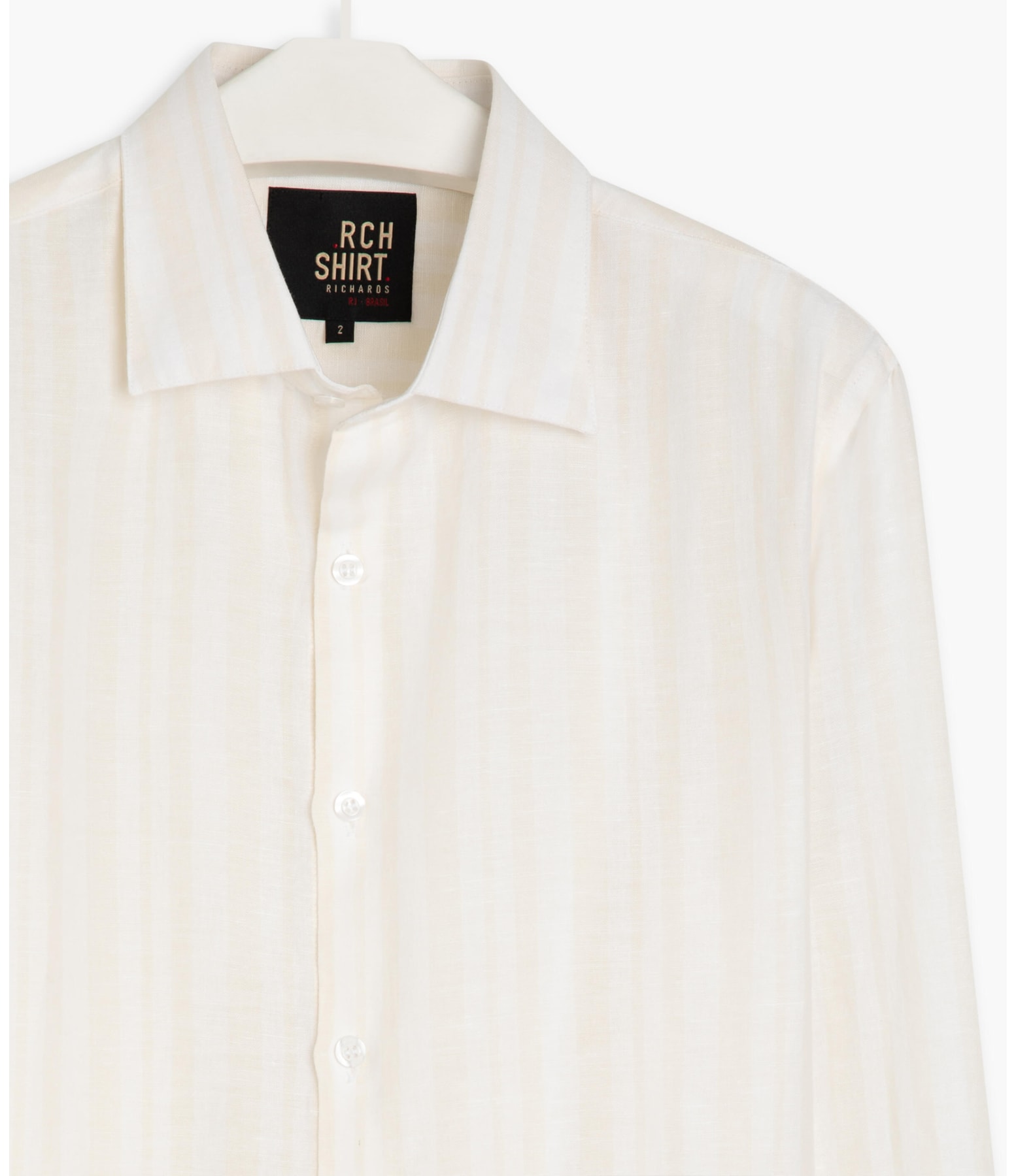 Camisa Linho  Liso Branco