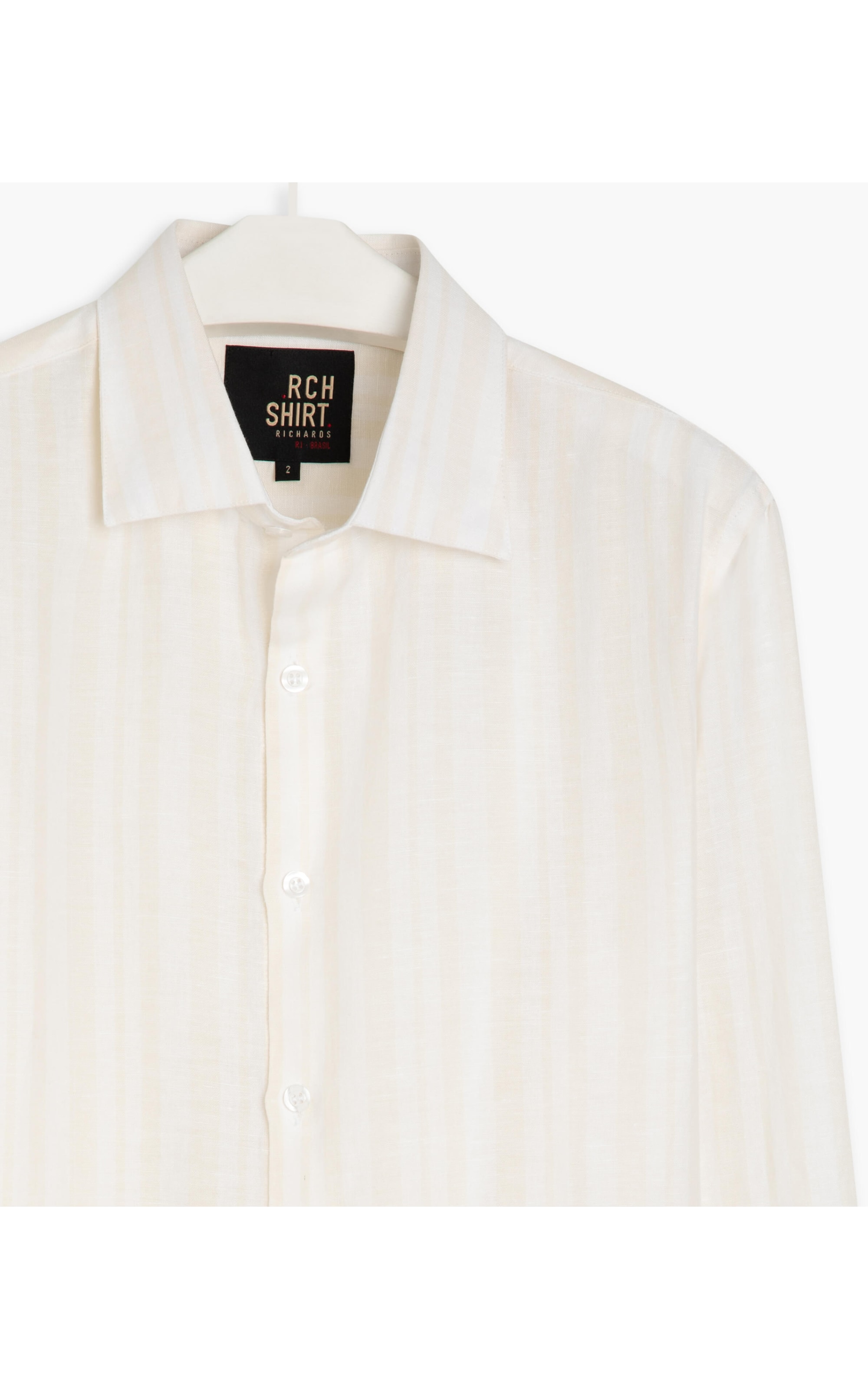 Camisa Linho  Liso Branco