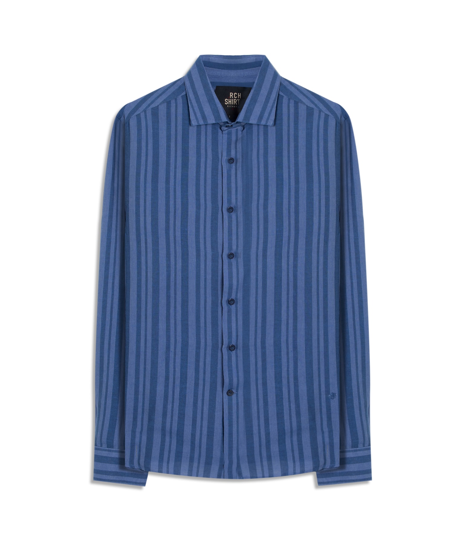 Camisa Linho  Liso Marinho