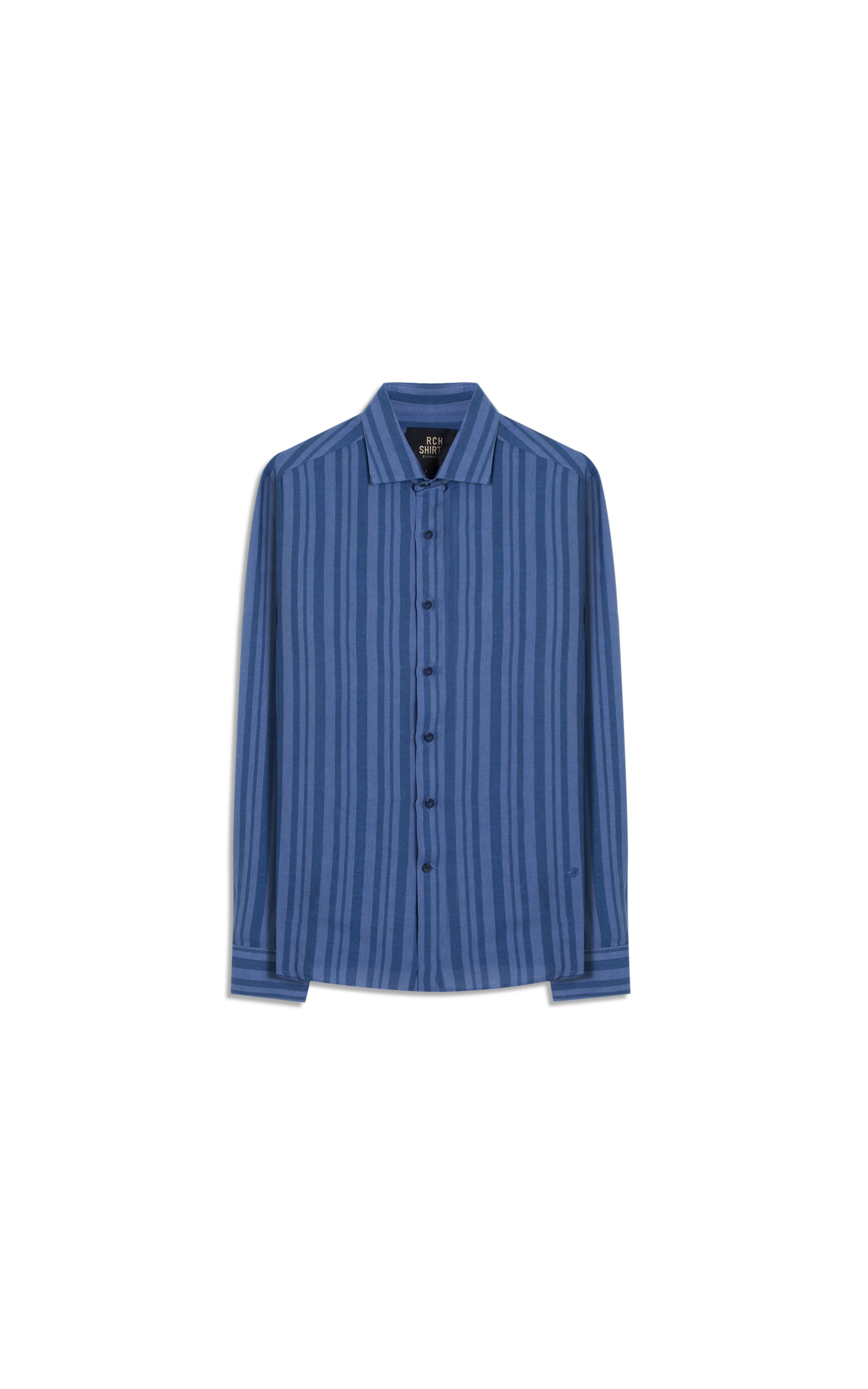 Camisa Linho  Liso Marinho