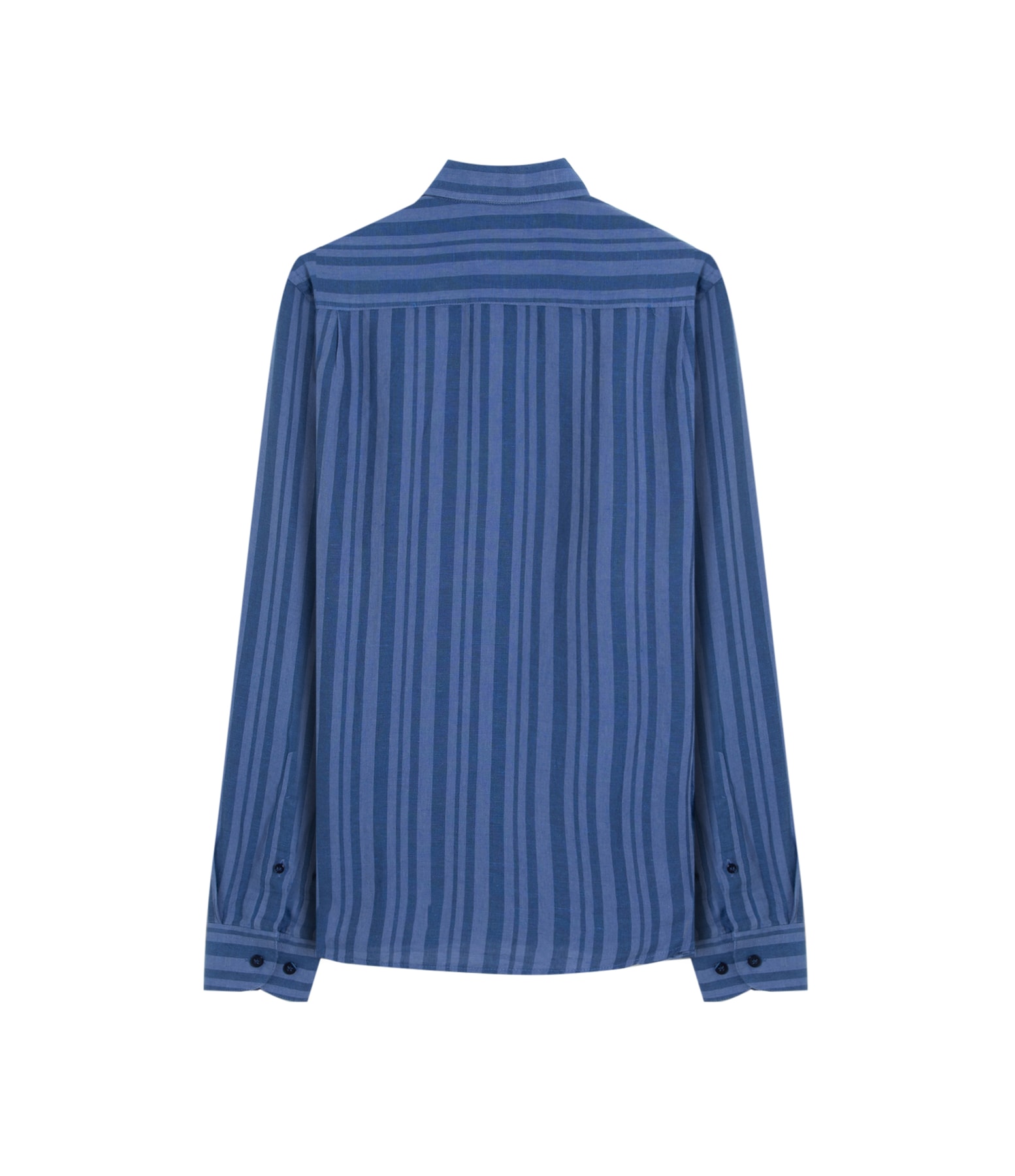 Camisa Linho  Liso Marinho